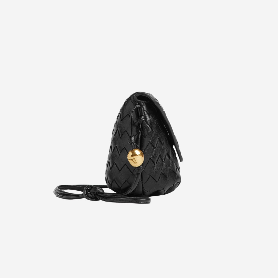 Bottega Veneta Pouch on Strap Black 상세 이미지 3