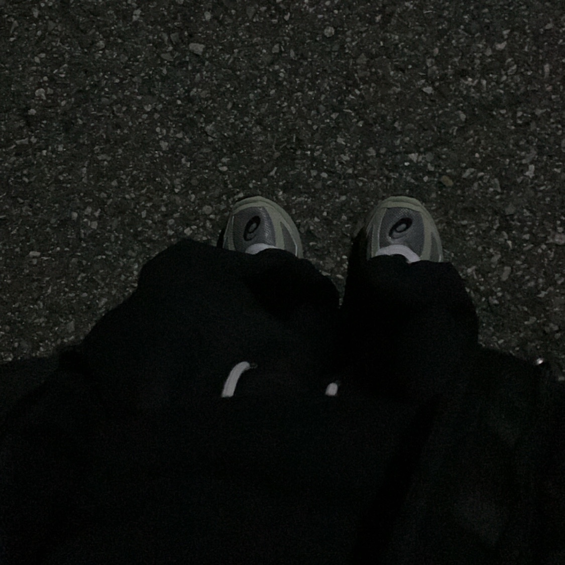 Asics Jog 100 S Sheet Rock - 2E Wide 착용 스타일