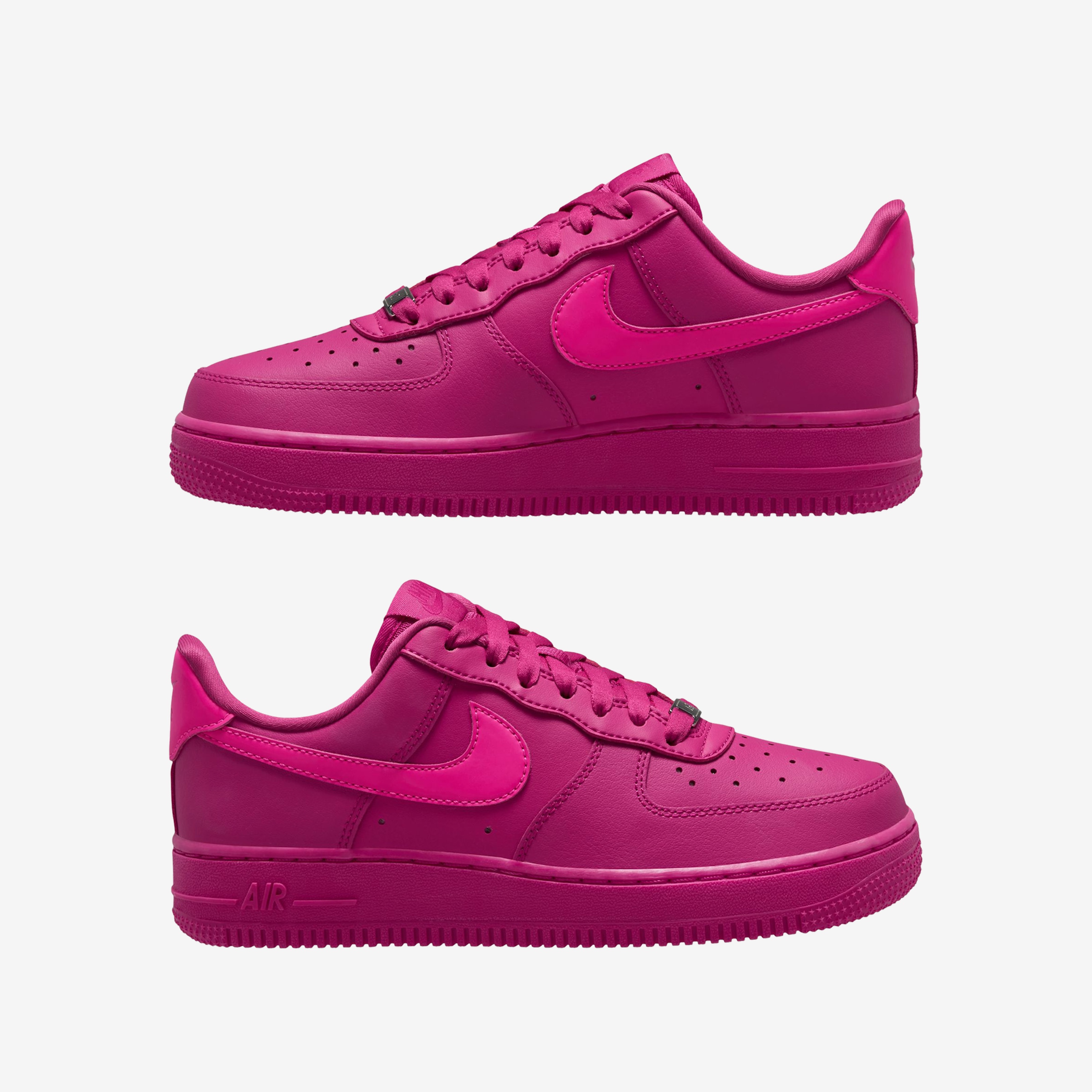Nike Air Force 1 '07 Low White, Nike x Ambush Dunk High Cosmic Fuchsia 착용 스타일 - 2