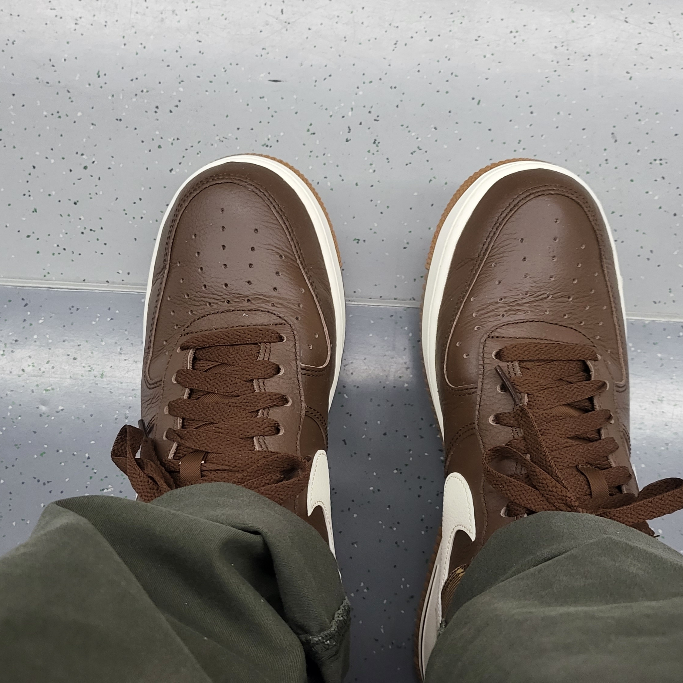 Nike Air Force 1 '07 LX Cacao Wow 착용 스타일