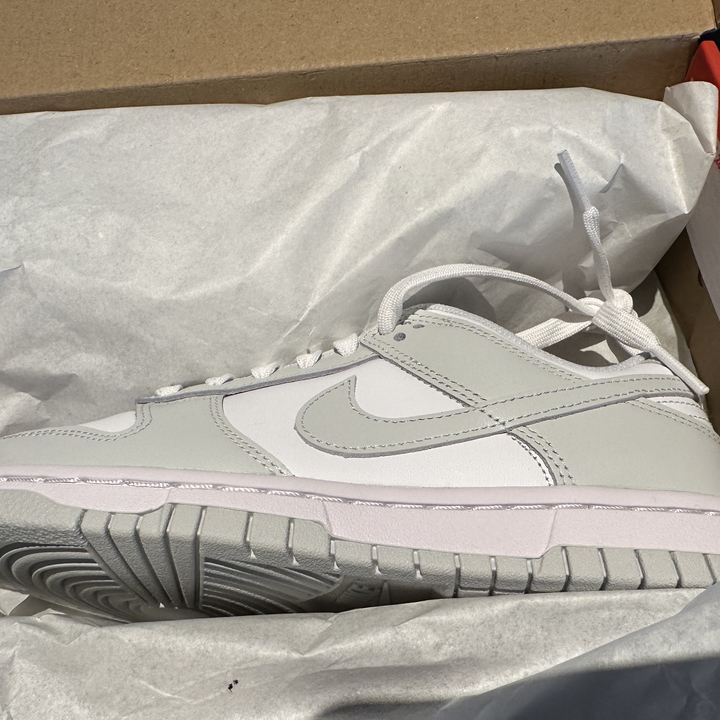 (W) Nike Dunk Low Photon Dust 착용 스타일 - 2