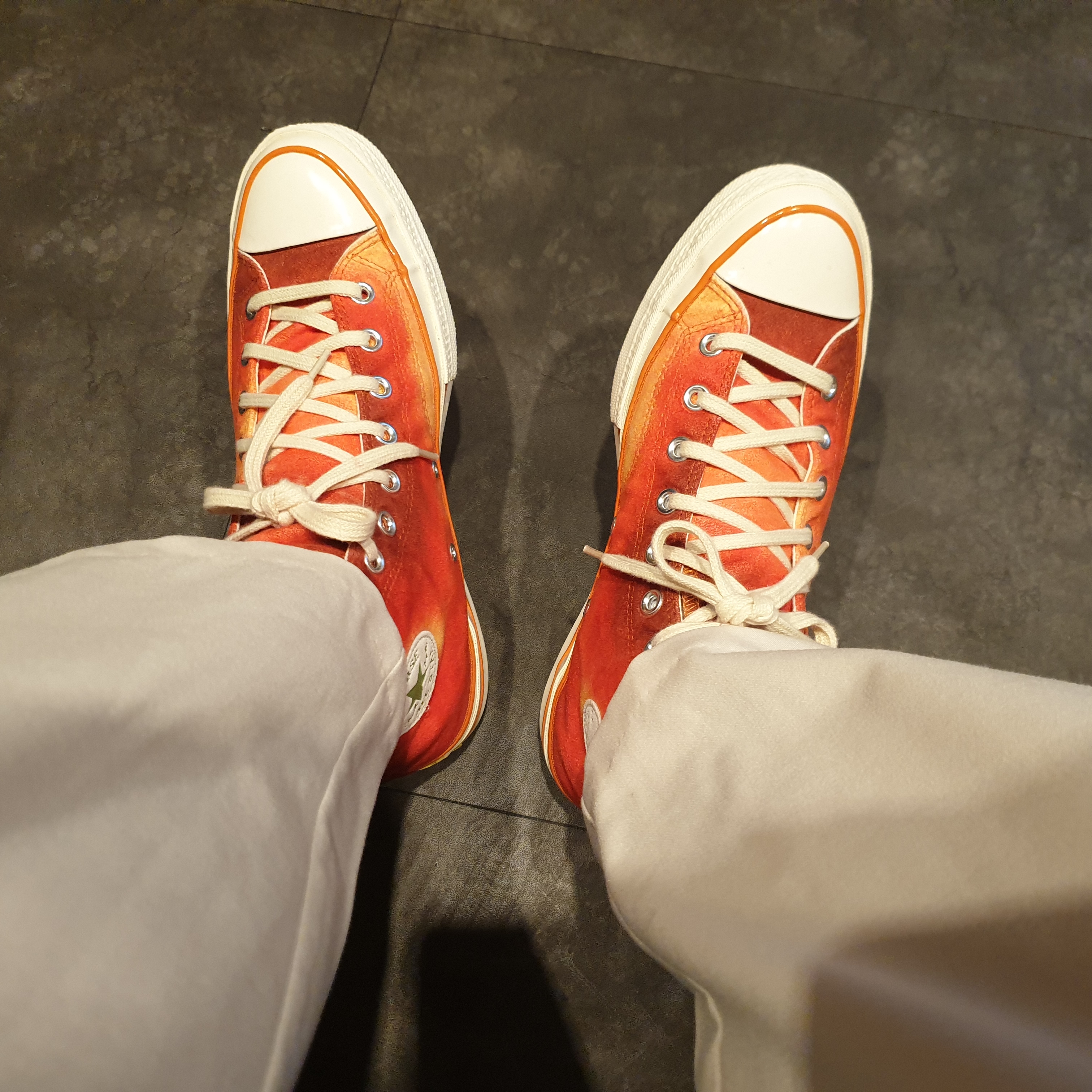 Converse x Concepts Chuck 70 High Southern Flame 착용 스타일