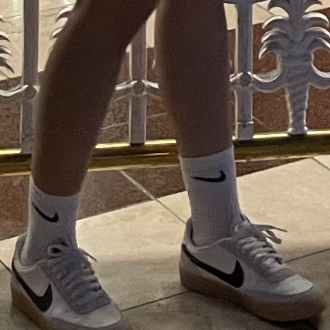 Nike x J.Crew Killshot 2 Sail Midnight Navy 착용 스타일