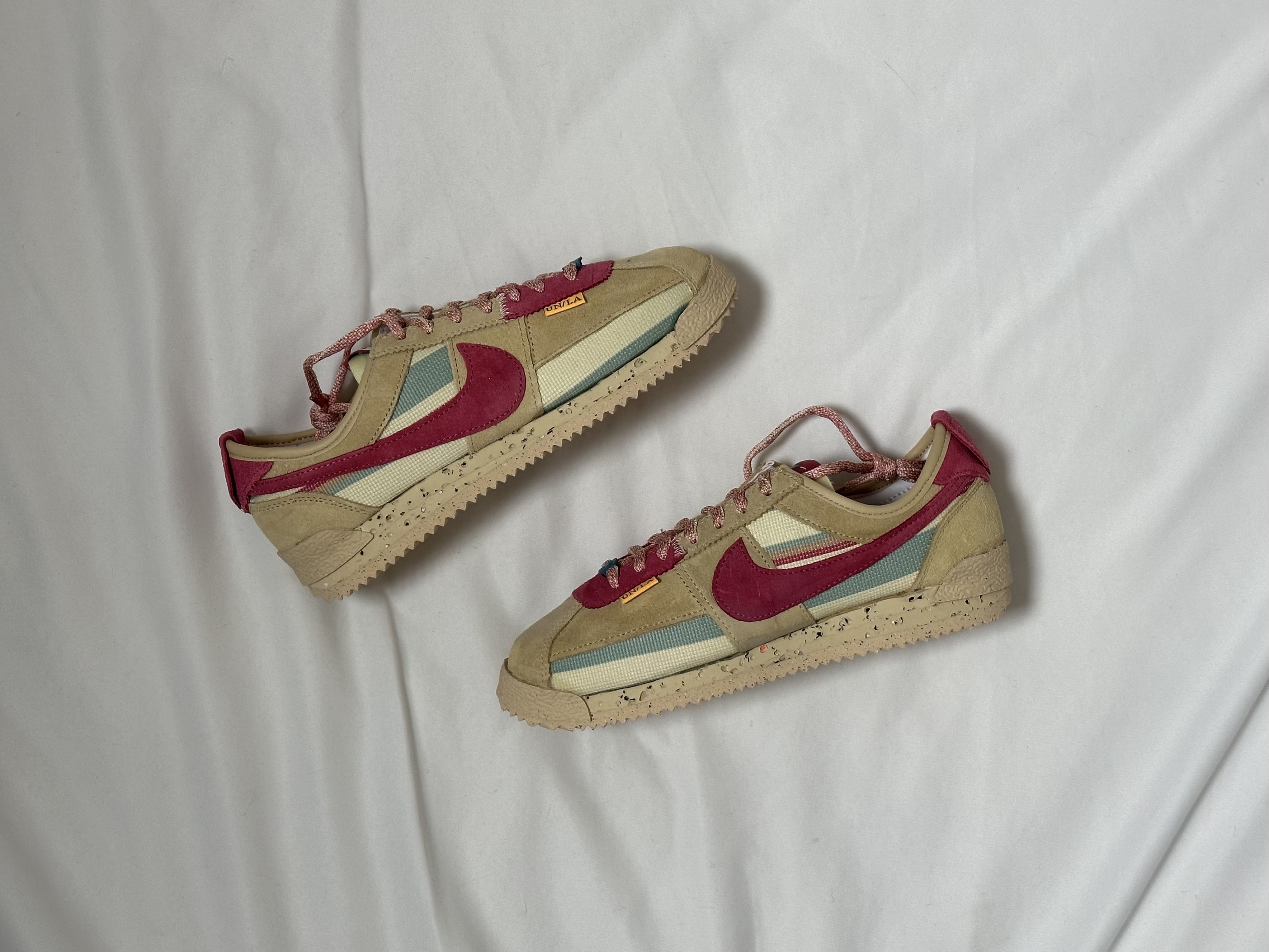 Nike x Union Cortez SP Sesame 착용 스타일 - 1