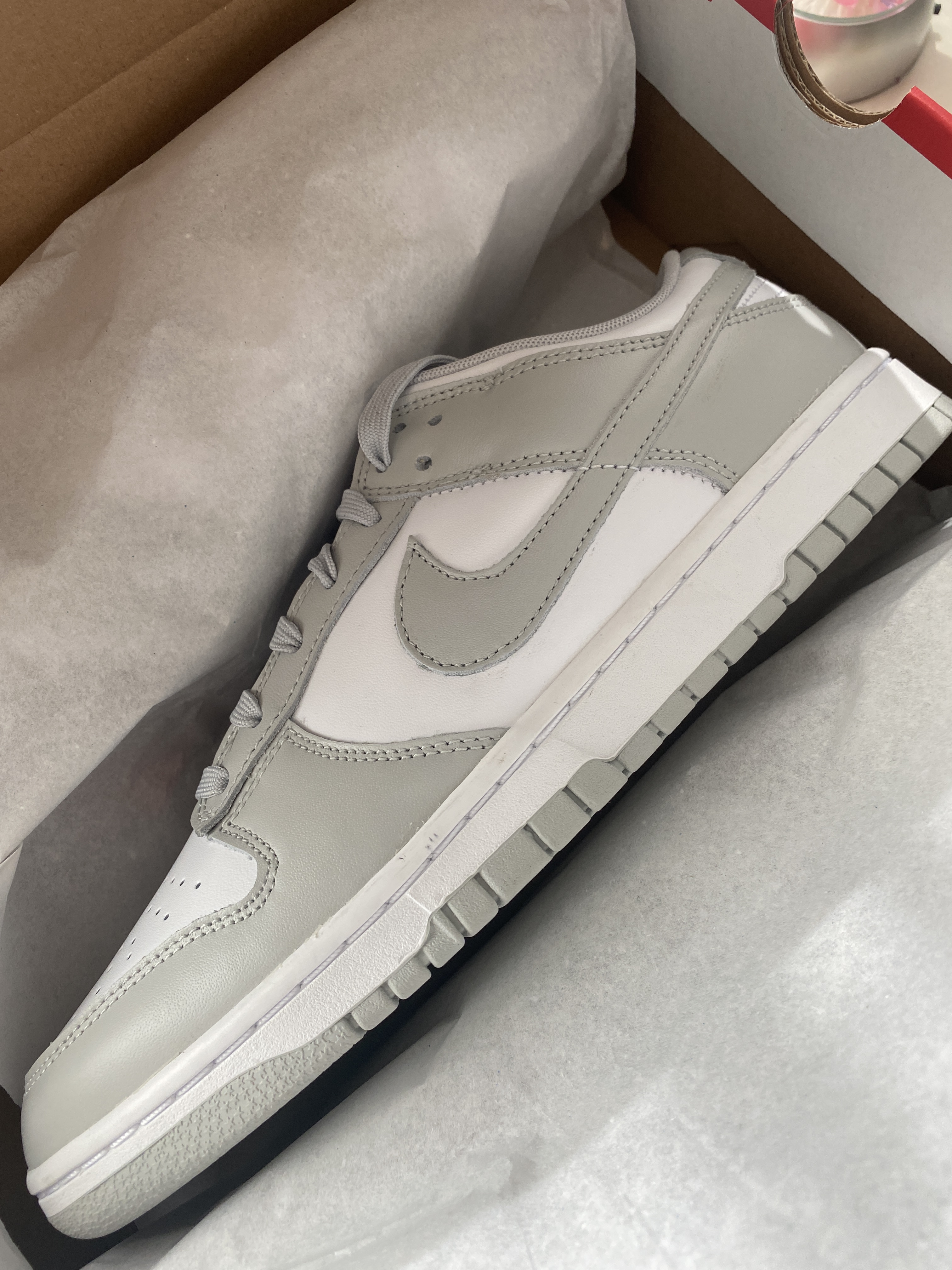 Nike Dunk Low Retro Grey Fog 착용 스타일