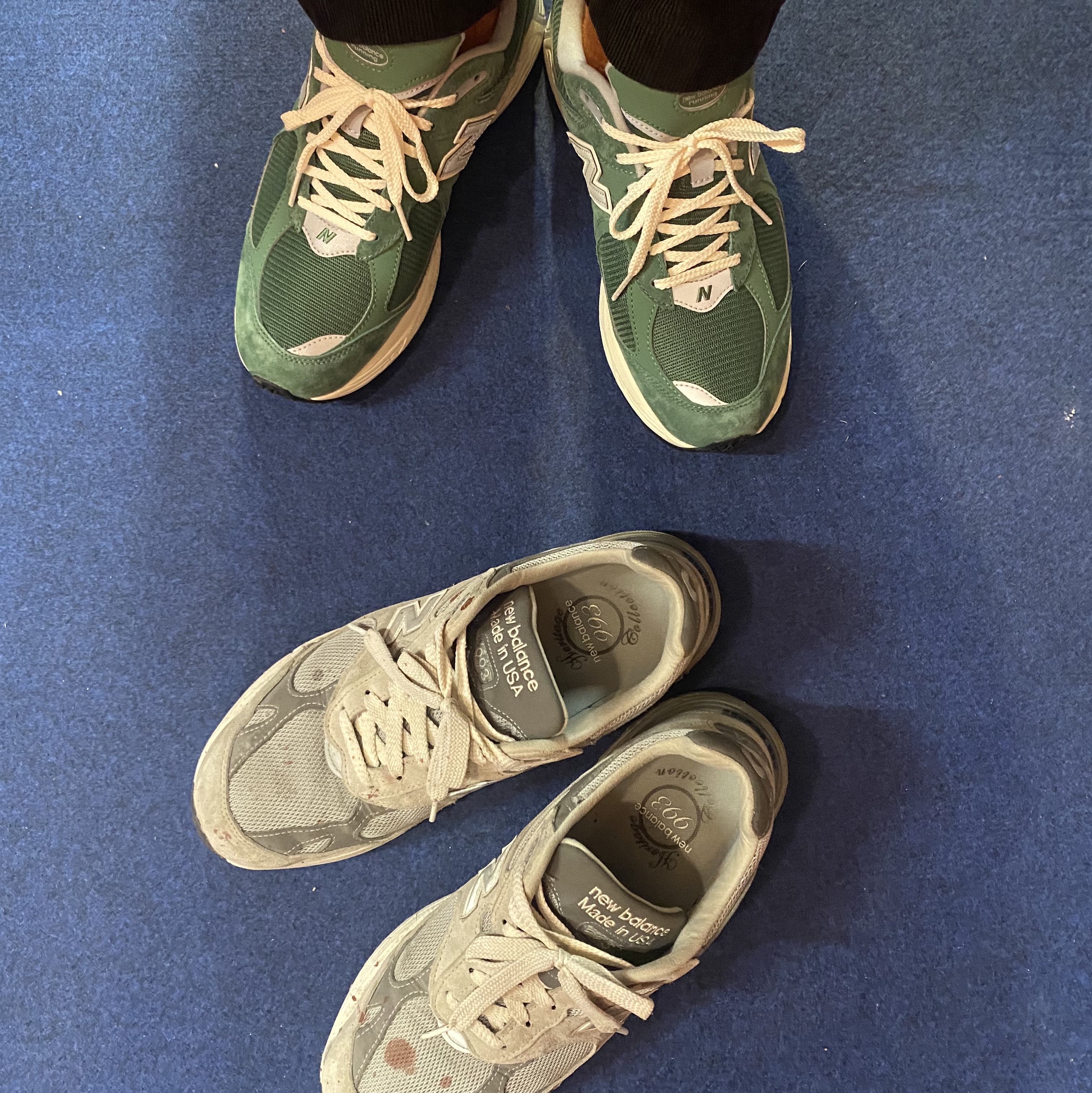 New Balance 2002R Jade Green 착용 스타일