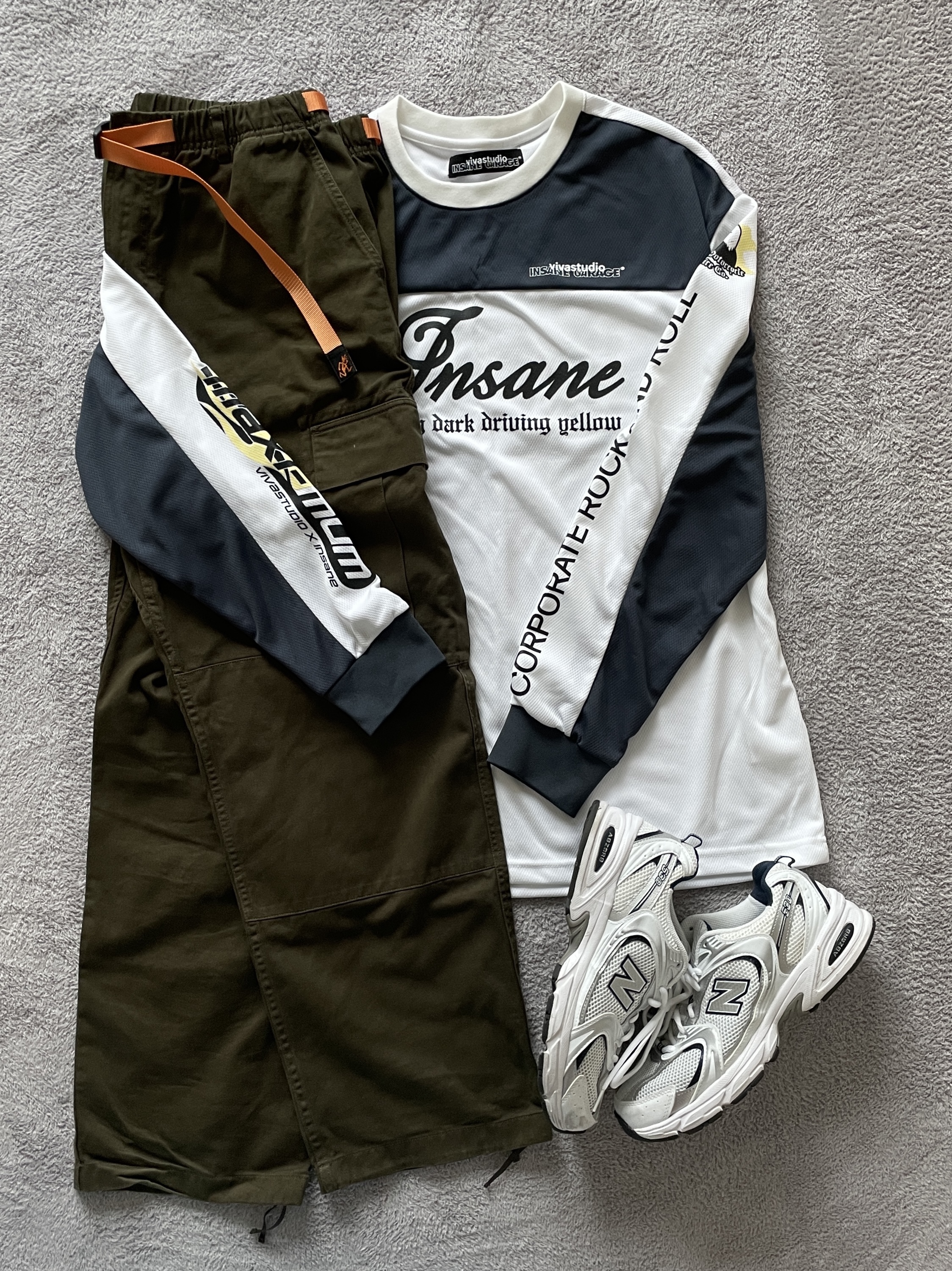 New Balance 530 White 착용 스타일 - 5