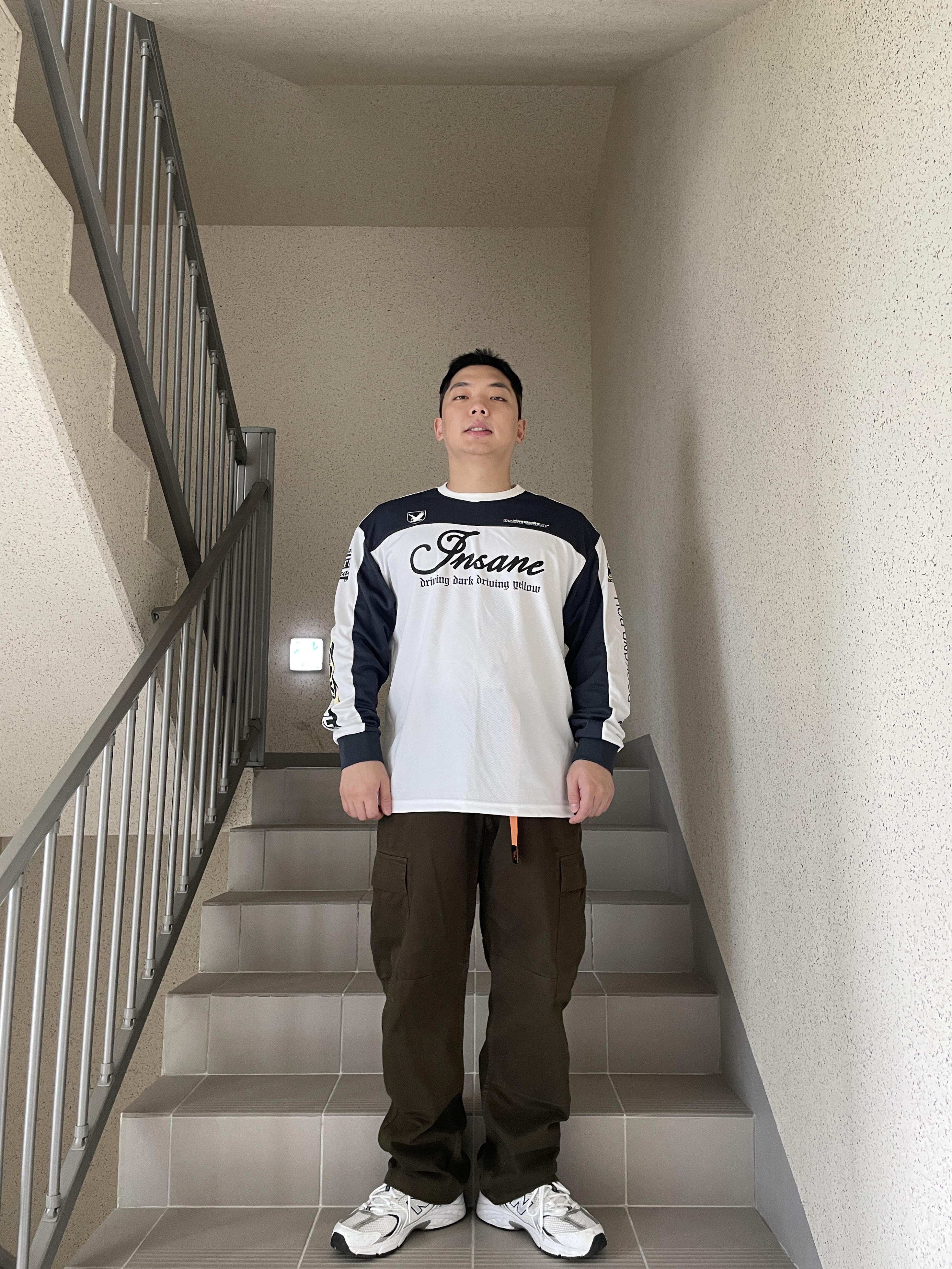New Balance 530 White 착용 스타일 - 2