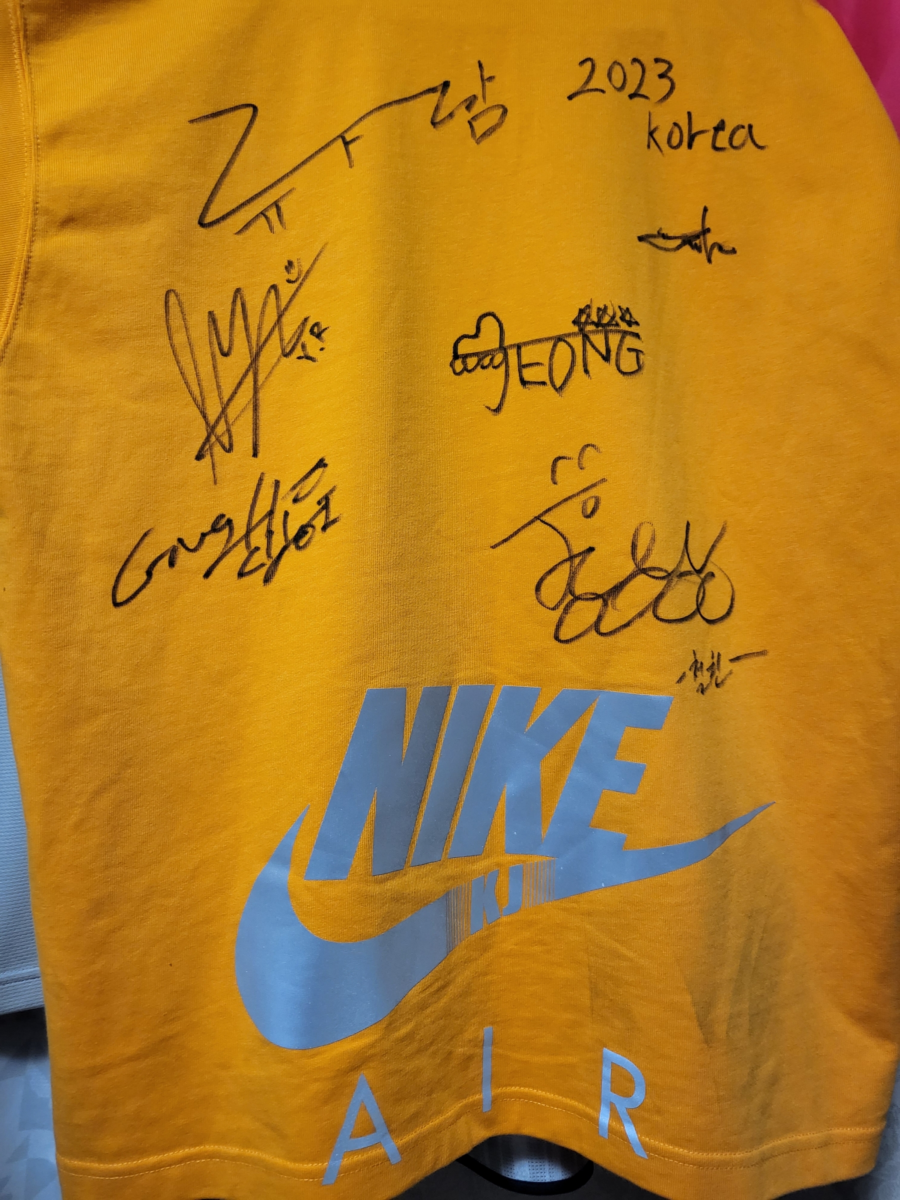 Nike x Kim Jones Oversized T-Shirt Circuit Orange - US/EU 착용 스타일