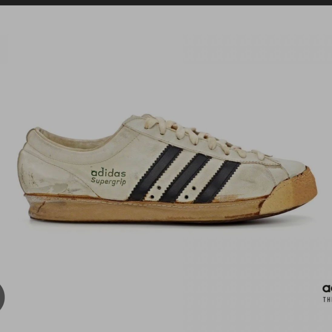Adidas Supergrip Off White Core Black 착용 스타일 - 2