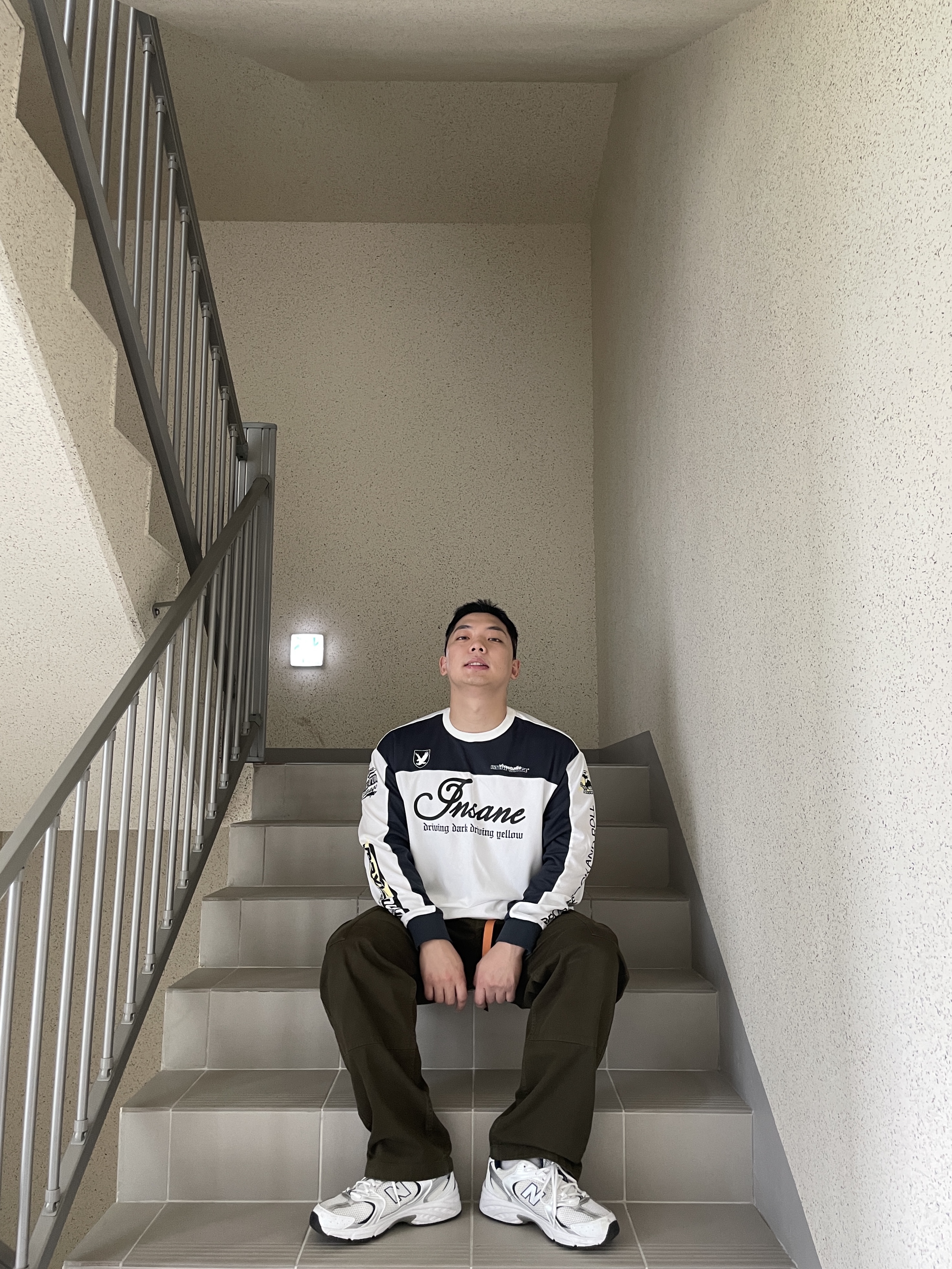 New Balance 530 White 착용 스타일 - 4