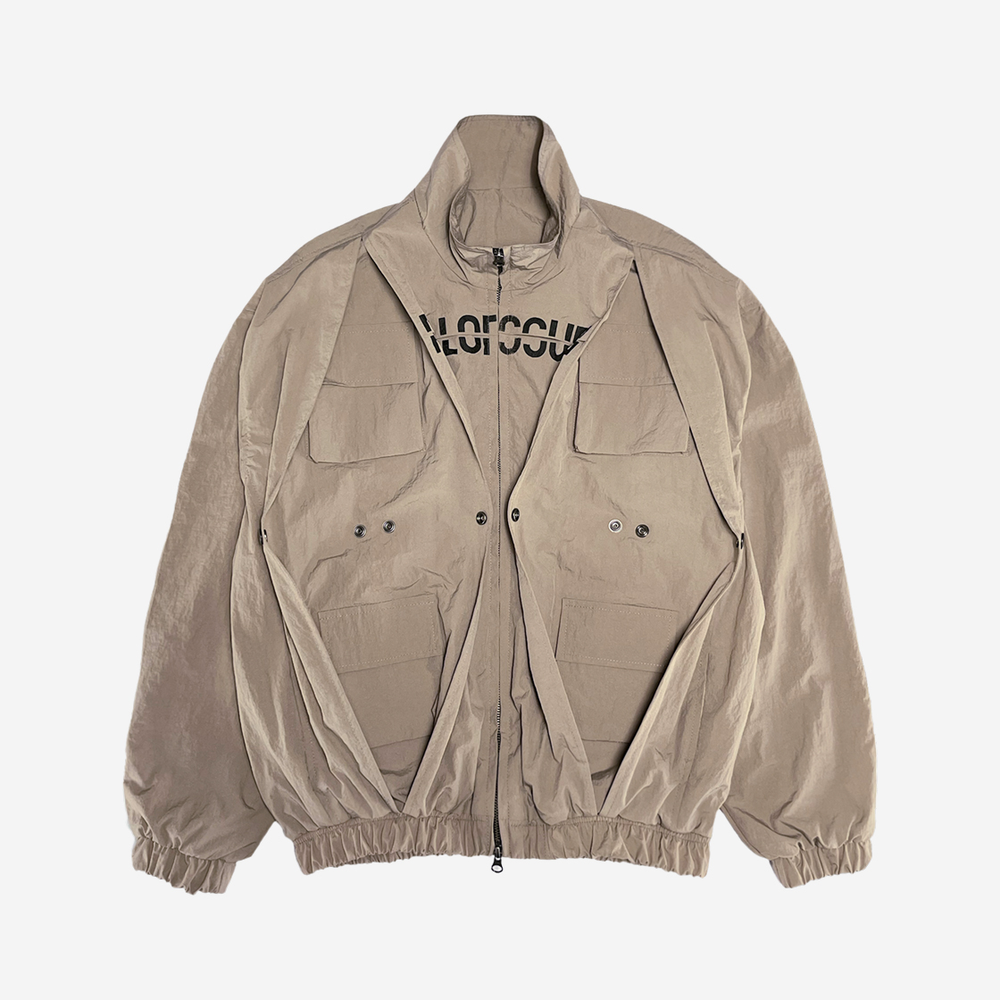 5588228 Full of Ssun Bladerunner Logo Windbreaker Sand