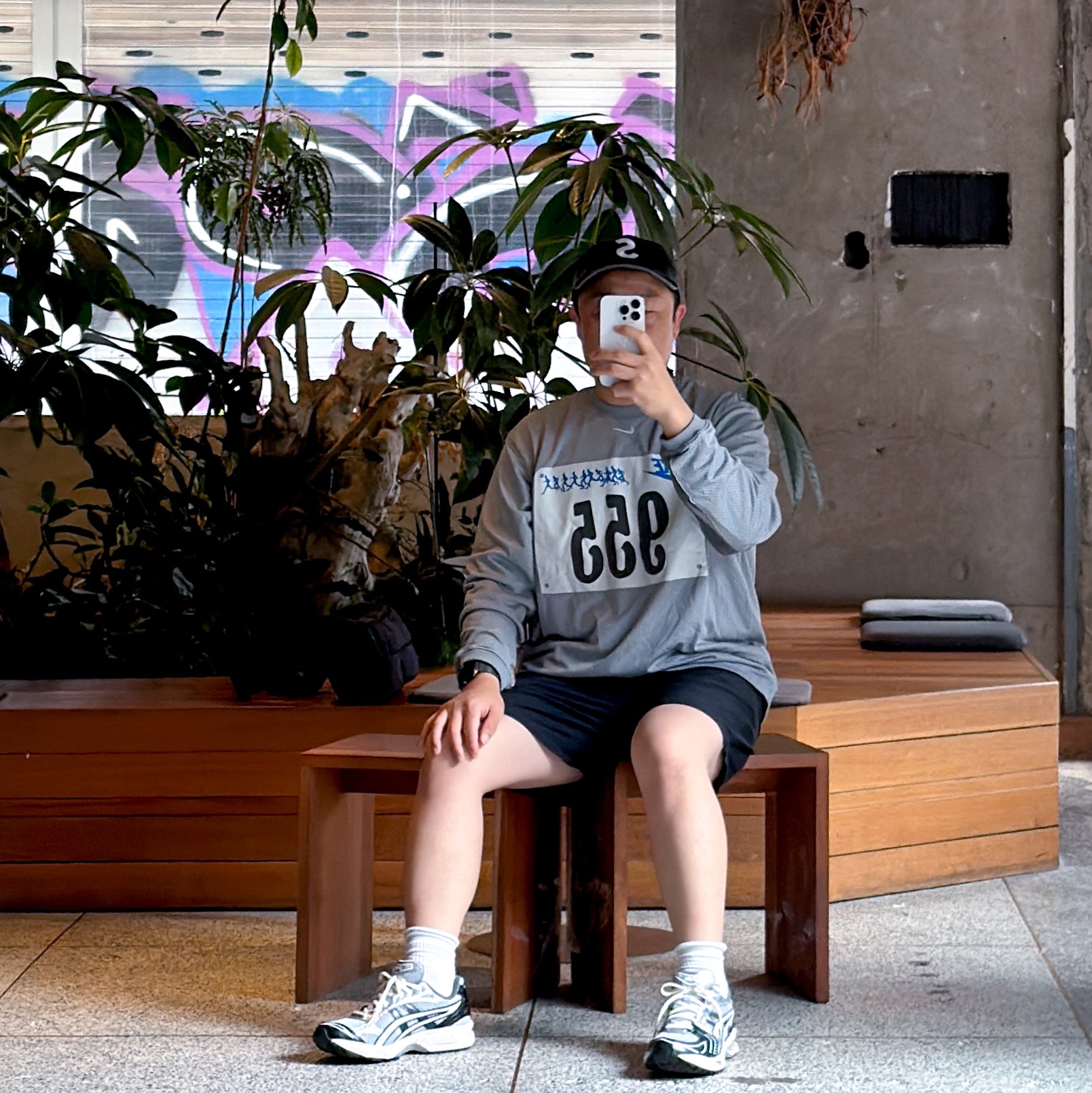 Supreme Pigment Print S Logo 6-Panel Black - 23FW, Nike x Cactus Plant Flea Market L/S Jersey Grey - Asia 착용 스타일