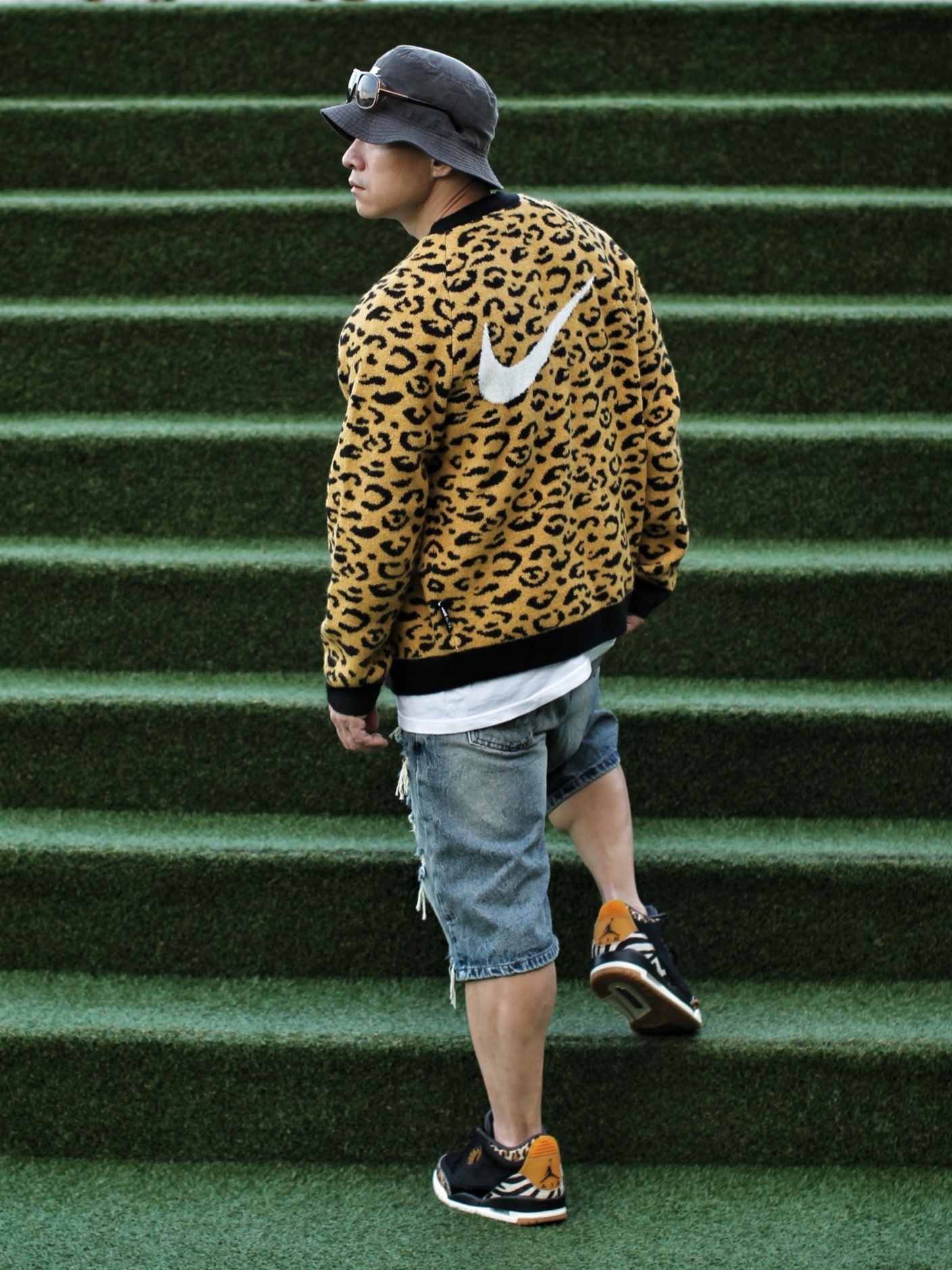 Jordan 3 Retro SE Animal Instinct 착용 스타일 - 3