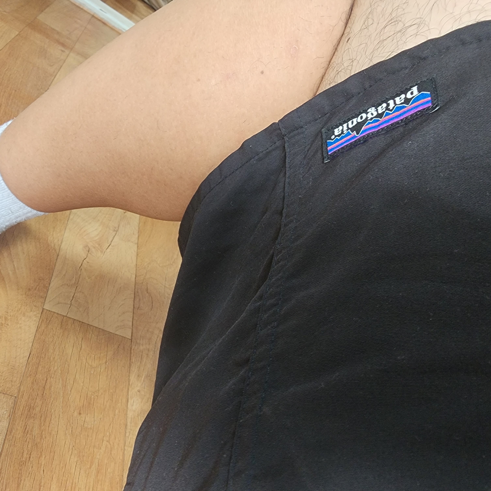 Patagonia Baggies Shorts 5 Inch Black 착용 스타일
