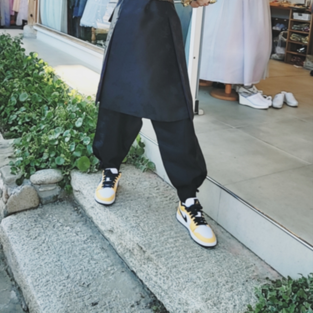 (W) Jordan 1 Low SE Laser Orange 착용 스타일