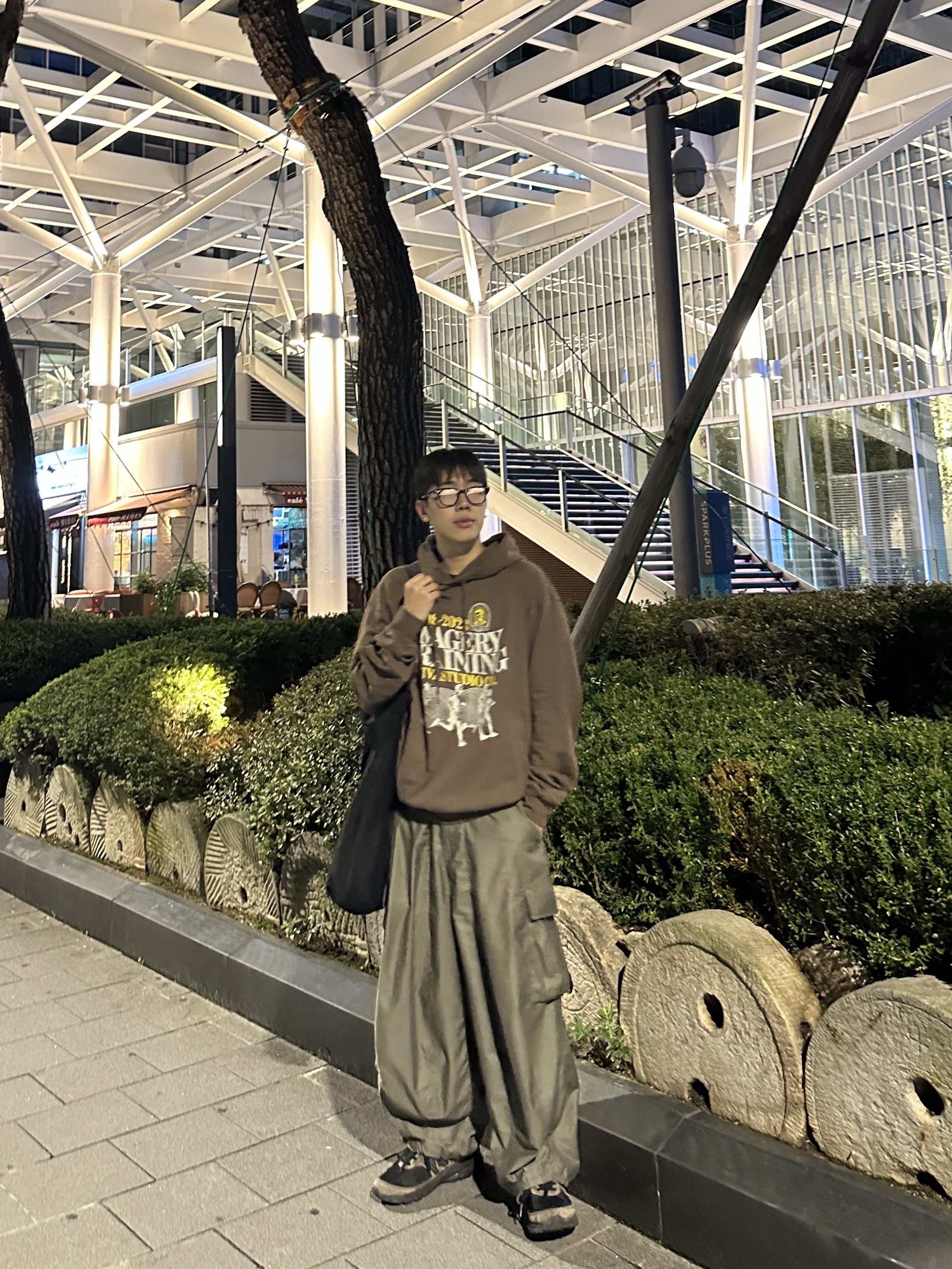 Needles H.D. BDU Pants Olive 착용 스타일