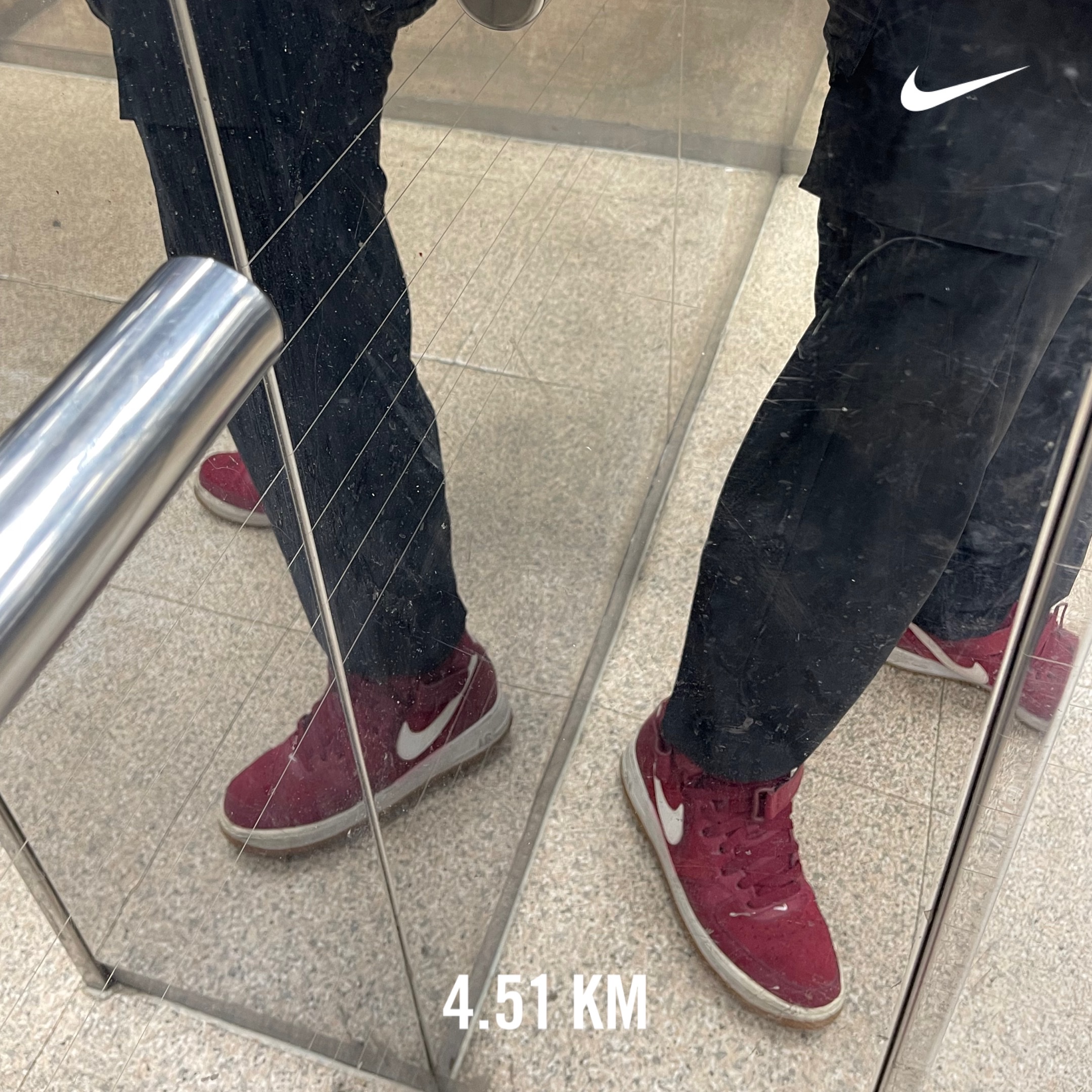 Nike Air Force 1 Mid '07 QS Chocolate 착용 스타일