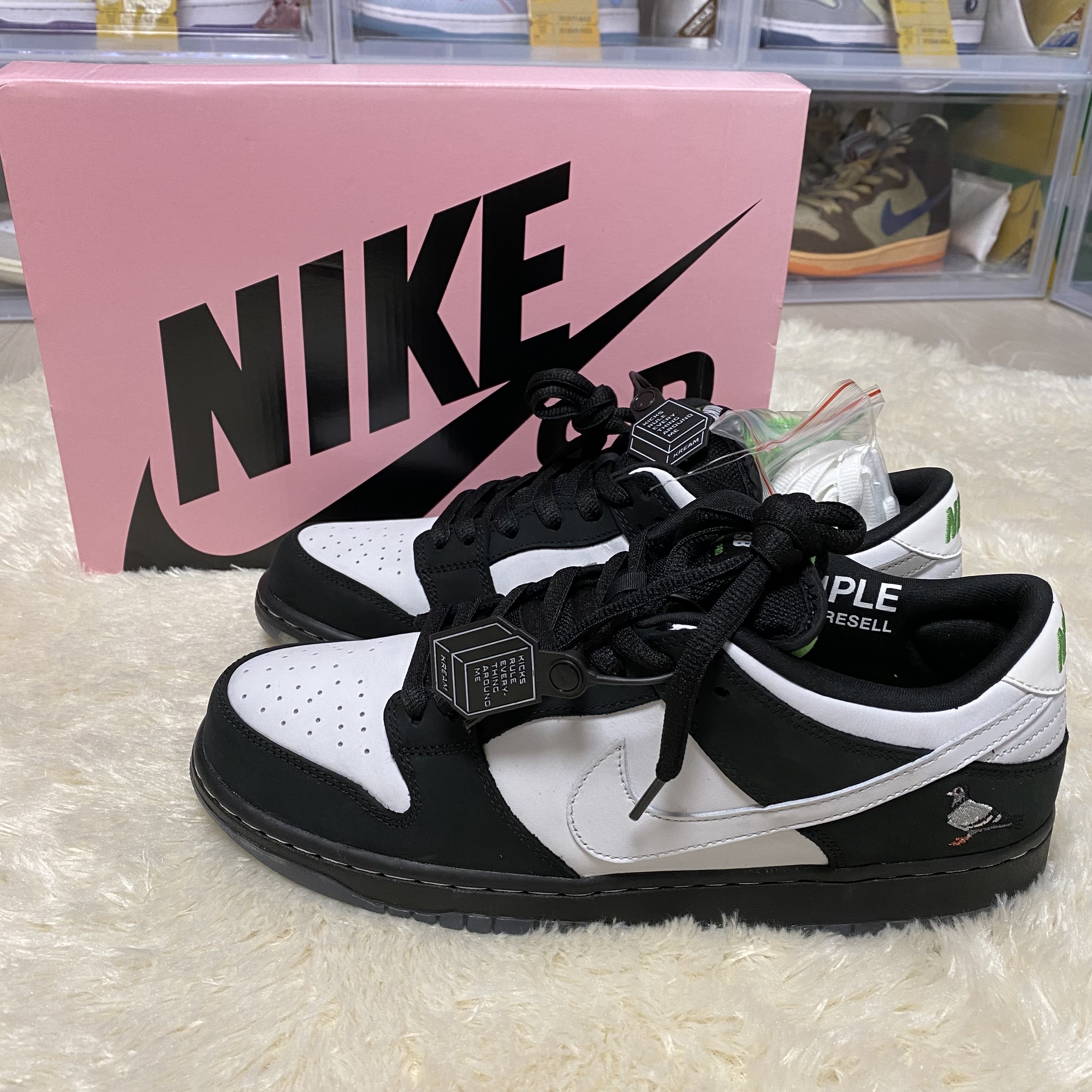 Nike x Staple SB Dunk Low Panda Pigeon 착용 스타일 - 1