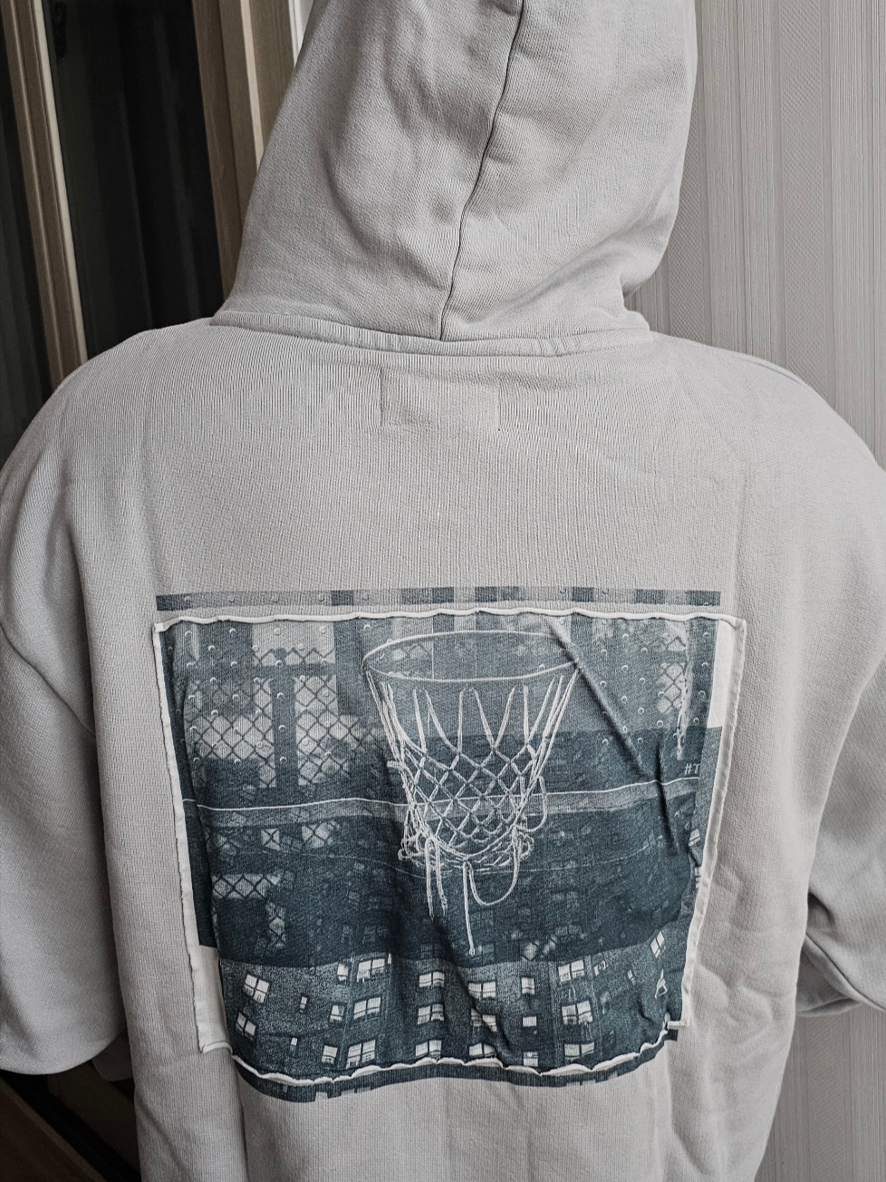Jordan x Bephies Beauty Supply x Union Fleece Hoodie Grey Fog (FD4244-097) 착용 스타일 - 4