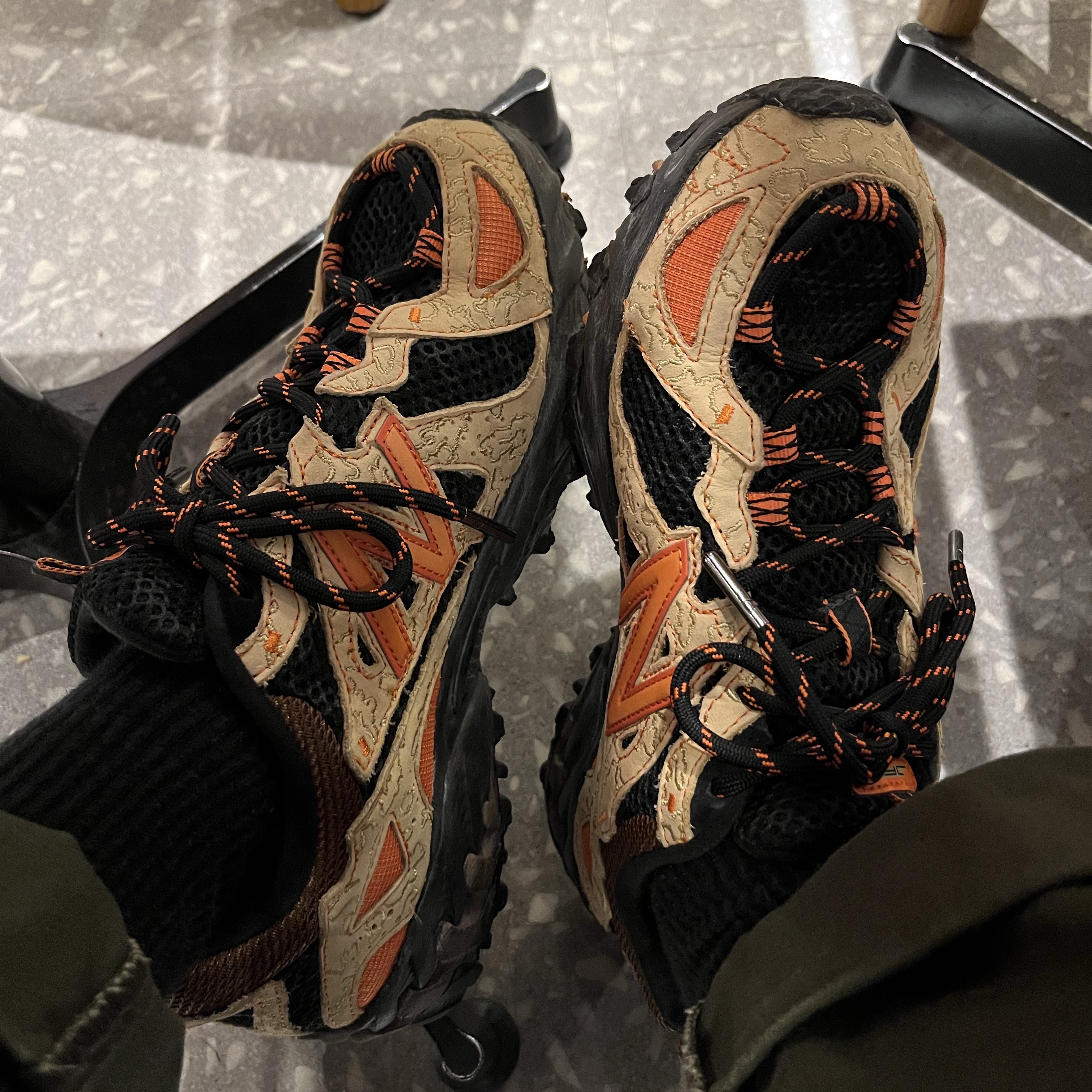 New Balance x Joe Freshgoods Beneath the Surface 610 Lil Desert Brown - D Standard 착용 스타일