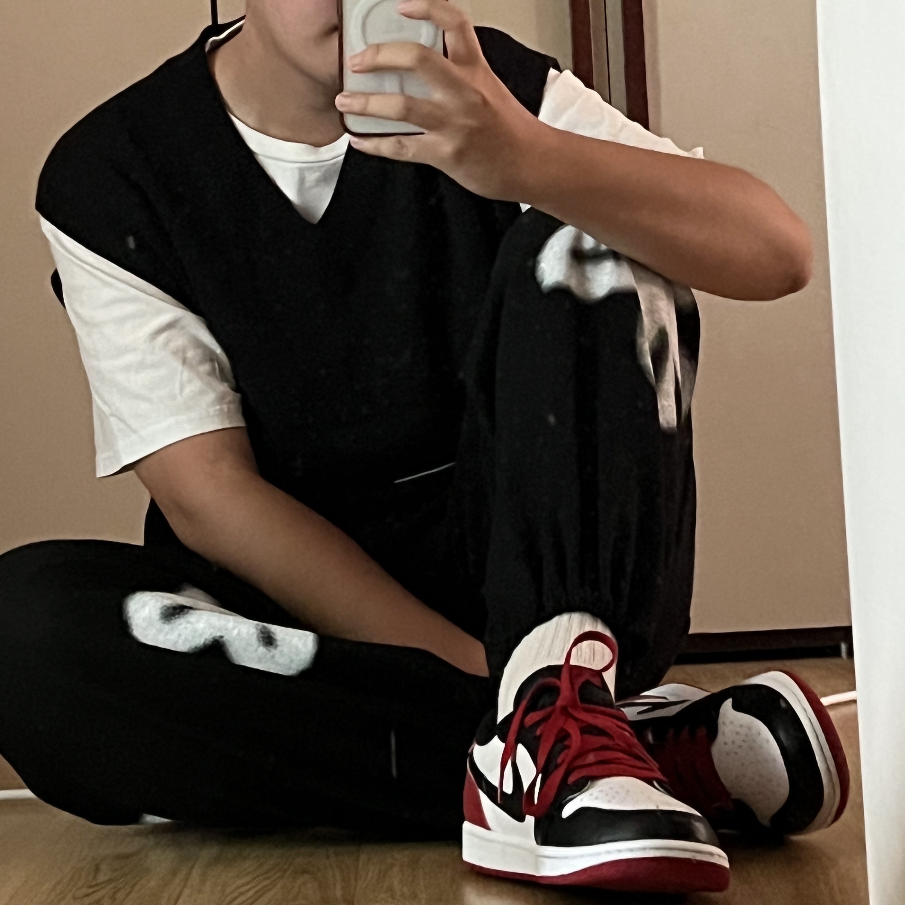 Jordan 1 Retro Low OG Black Toe 착용 스타일