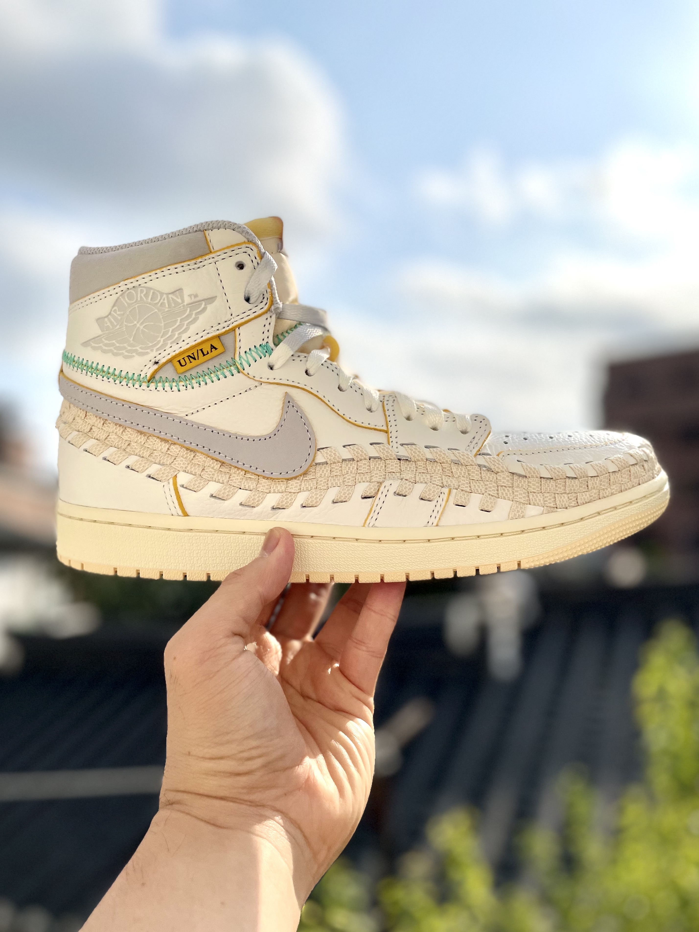 Jordan 1 x Bephies Beauty Supply x Union Retro High OG SP Summer '96 착용 스타일