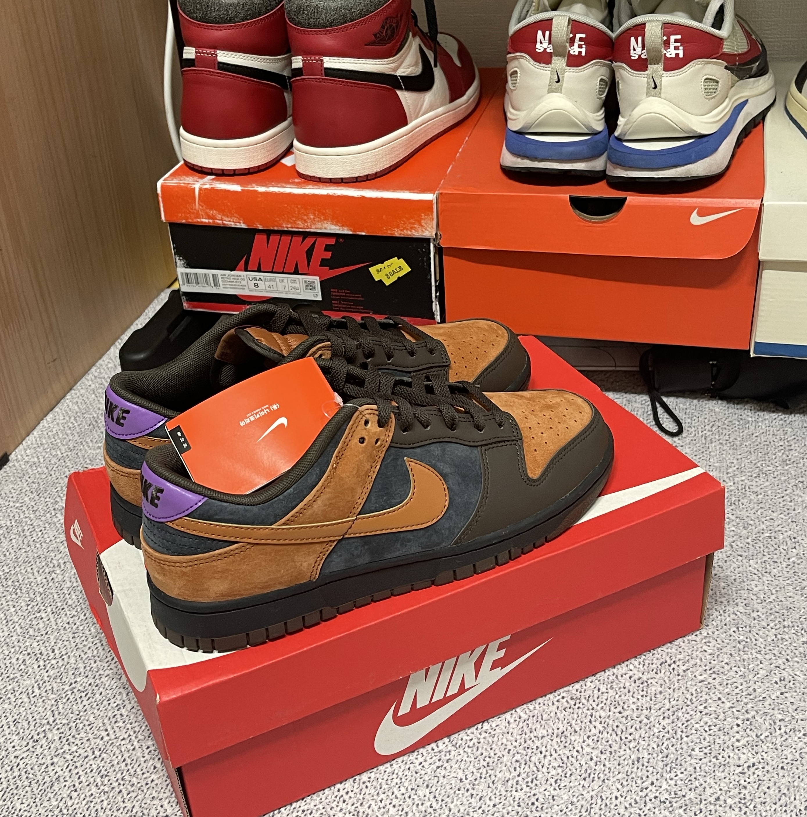 Nike Dunk Low Retro PRM Cider 착용 스타일 - 1