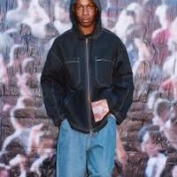 Supreme Mark Leckey Dream English Kid Hooded Jacket Black - 23FW 착용 스타일