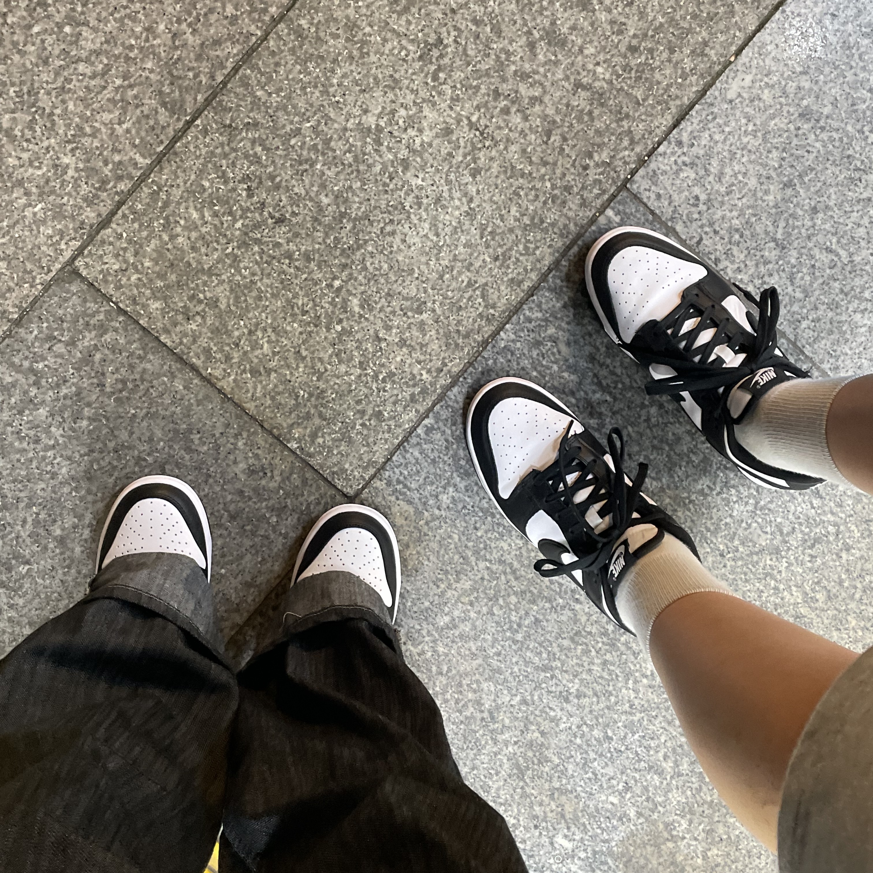 Nike Dunk Low Retro Black 착용 스타일