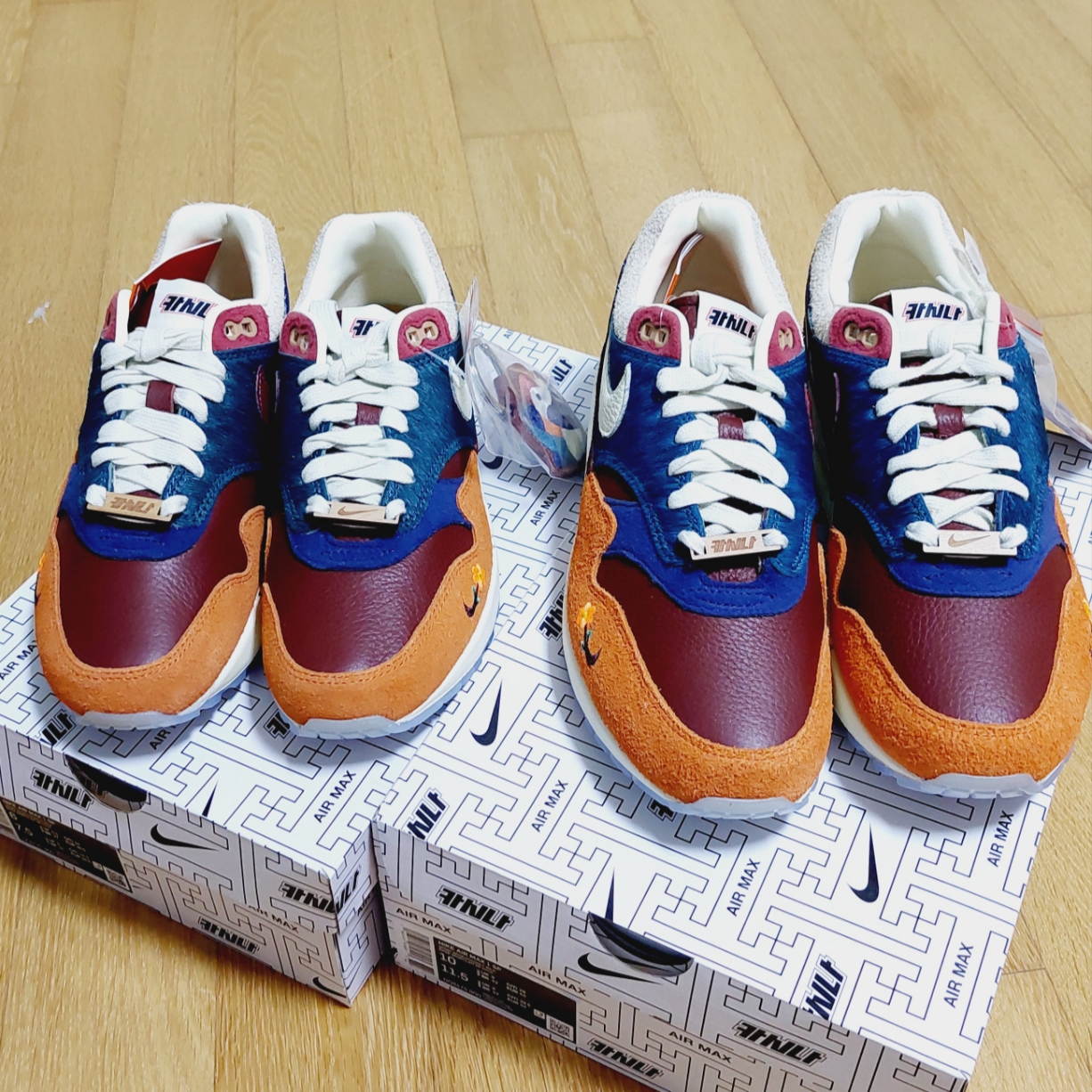 Nike x Kasina Air Max 1 SP Won-Ang Orange 착용 스타일 - 2