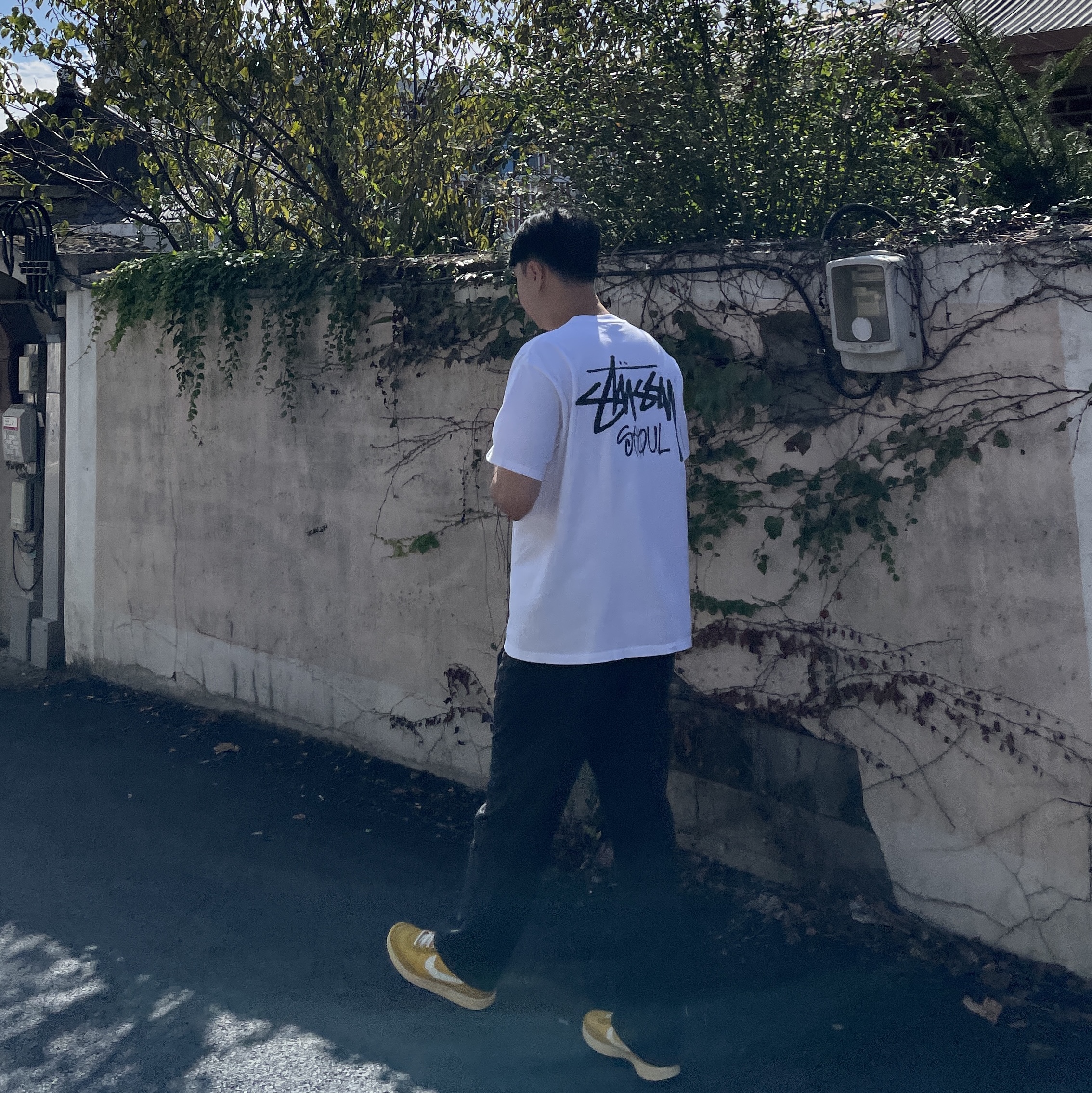 Stussy Stock Seoul T-Shirt White 2023, Nike x Tom Sachs General Purpose Shoe Archive 착용 스타일