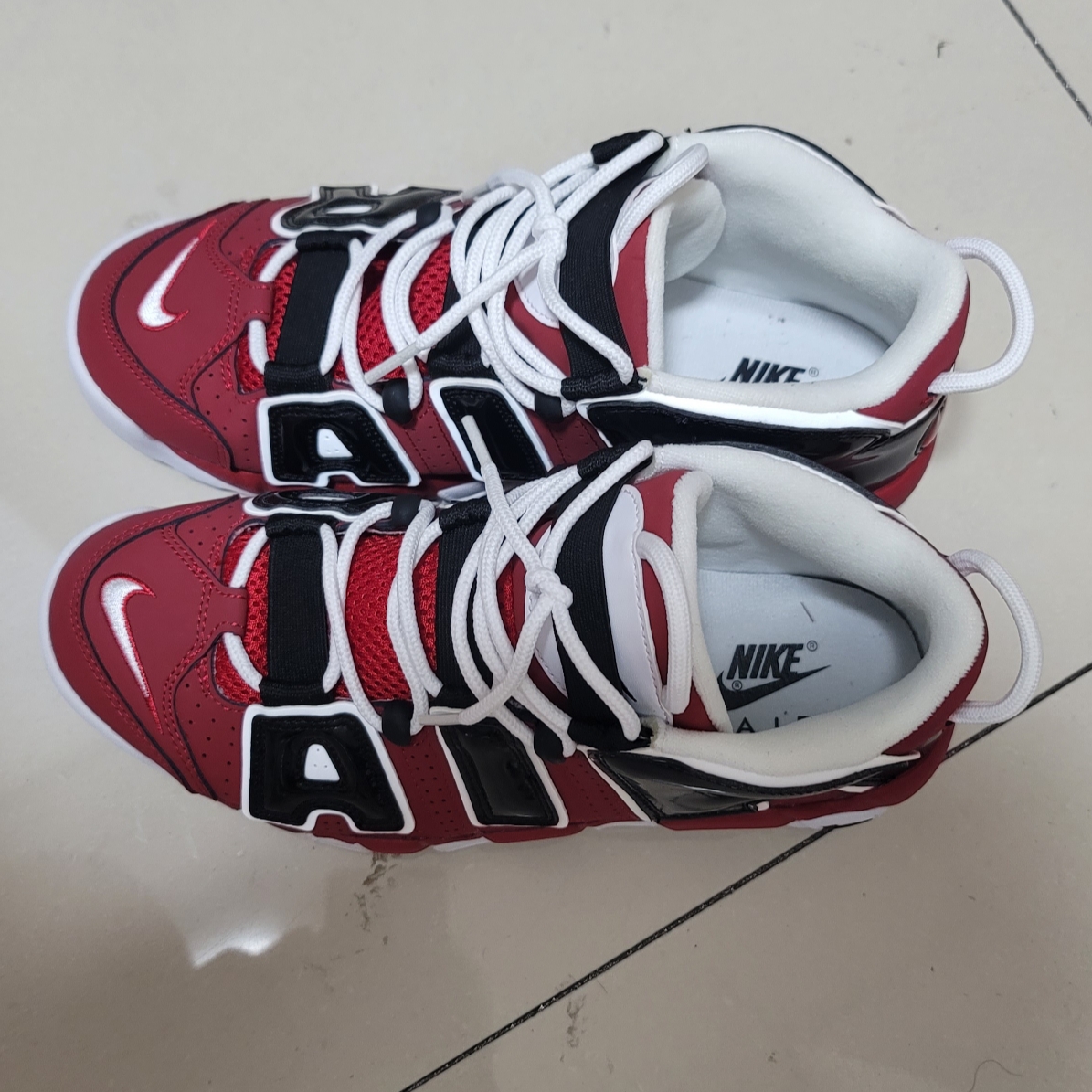 Nike Air More Uptempo 96 Bulls 2021 착용 스타일