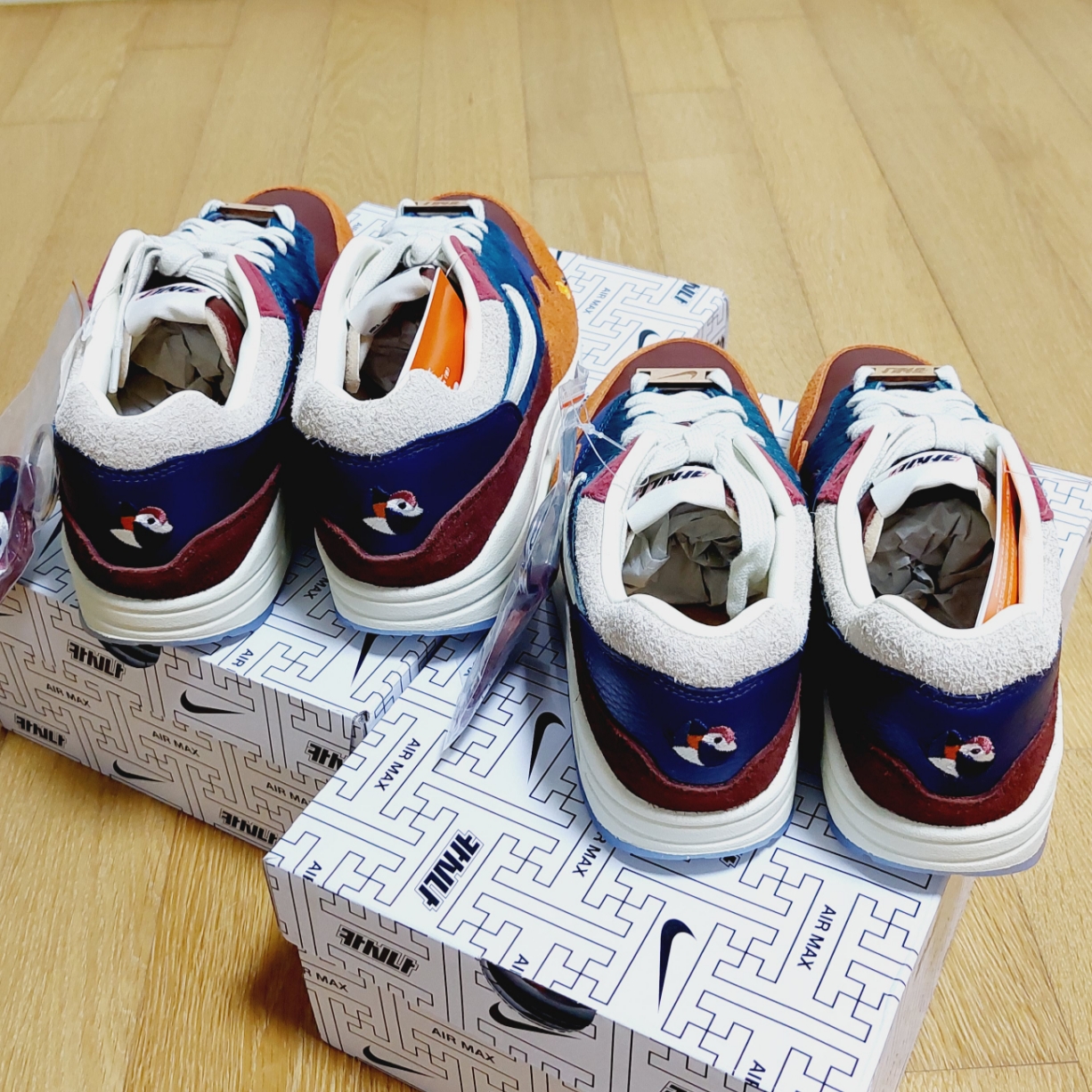Nike x Kasina Air Max 1 SP Won-Ang Orange 착용 스타일 - 4