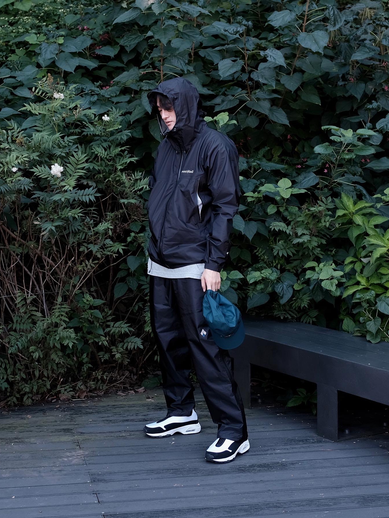 Nike x Comme des Garcons Homme Plus Air Max Sunder SP White Black 착용 스타일 - 1