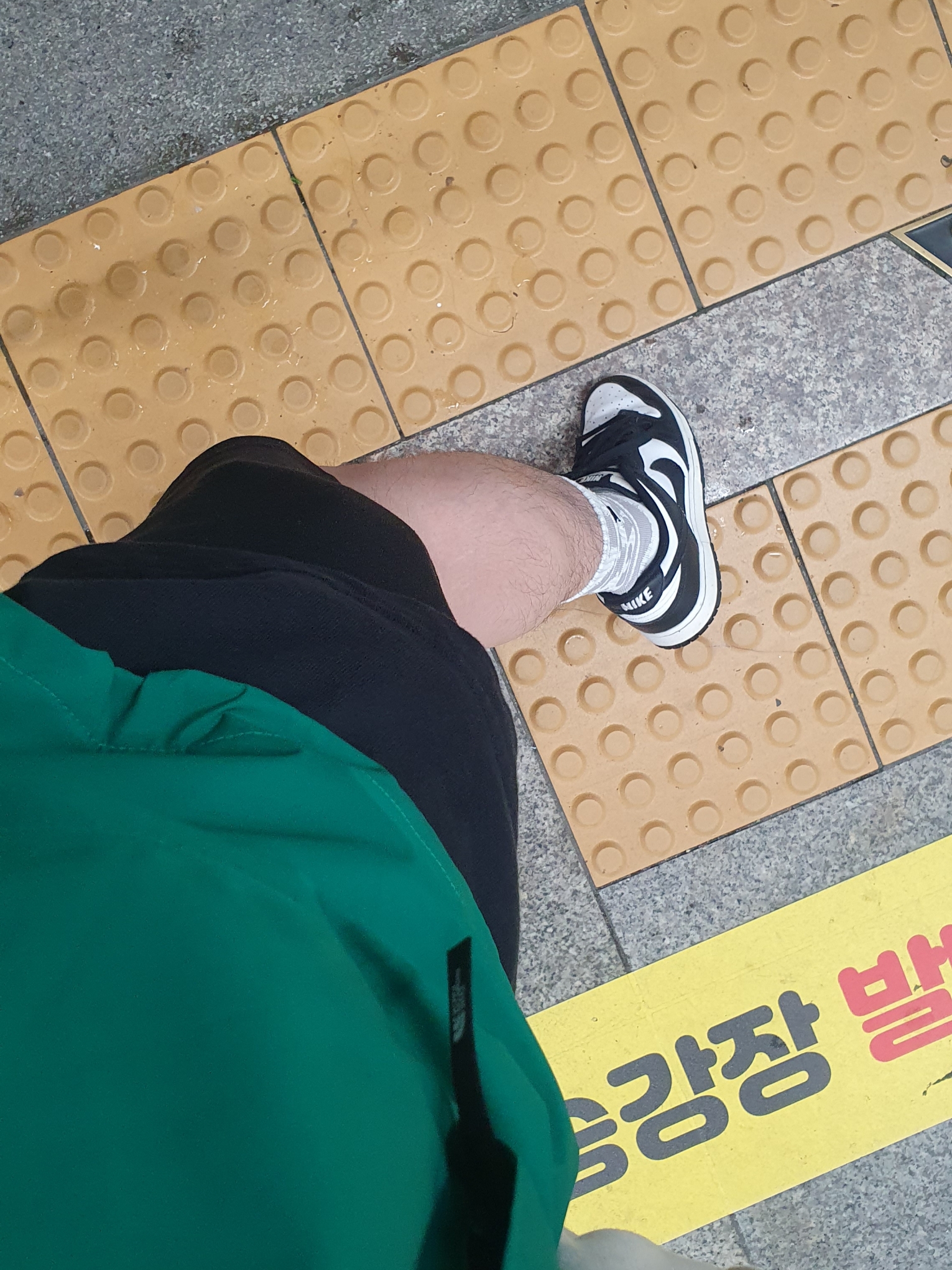 Nike Dunk Low Retro Black 착용 스타일