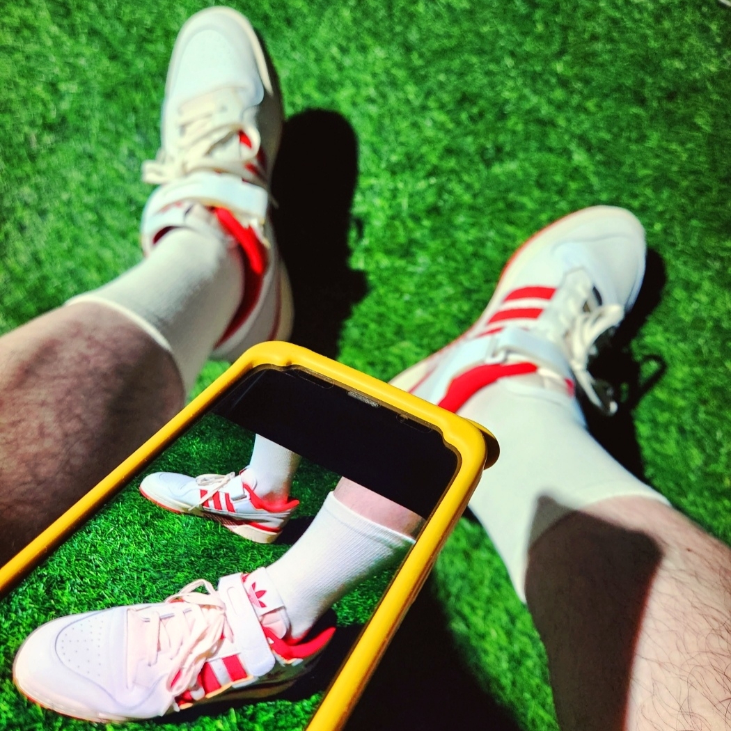 Adidas Forum 84 Low Team Power Red 착용 스타일 - 5