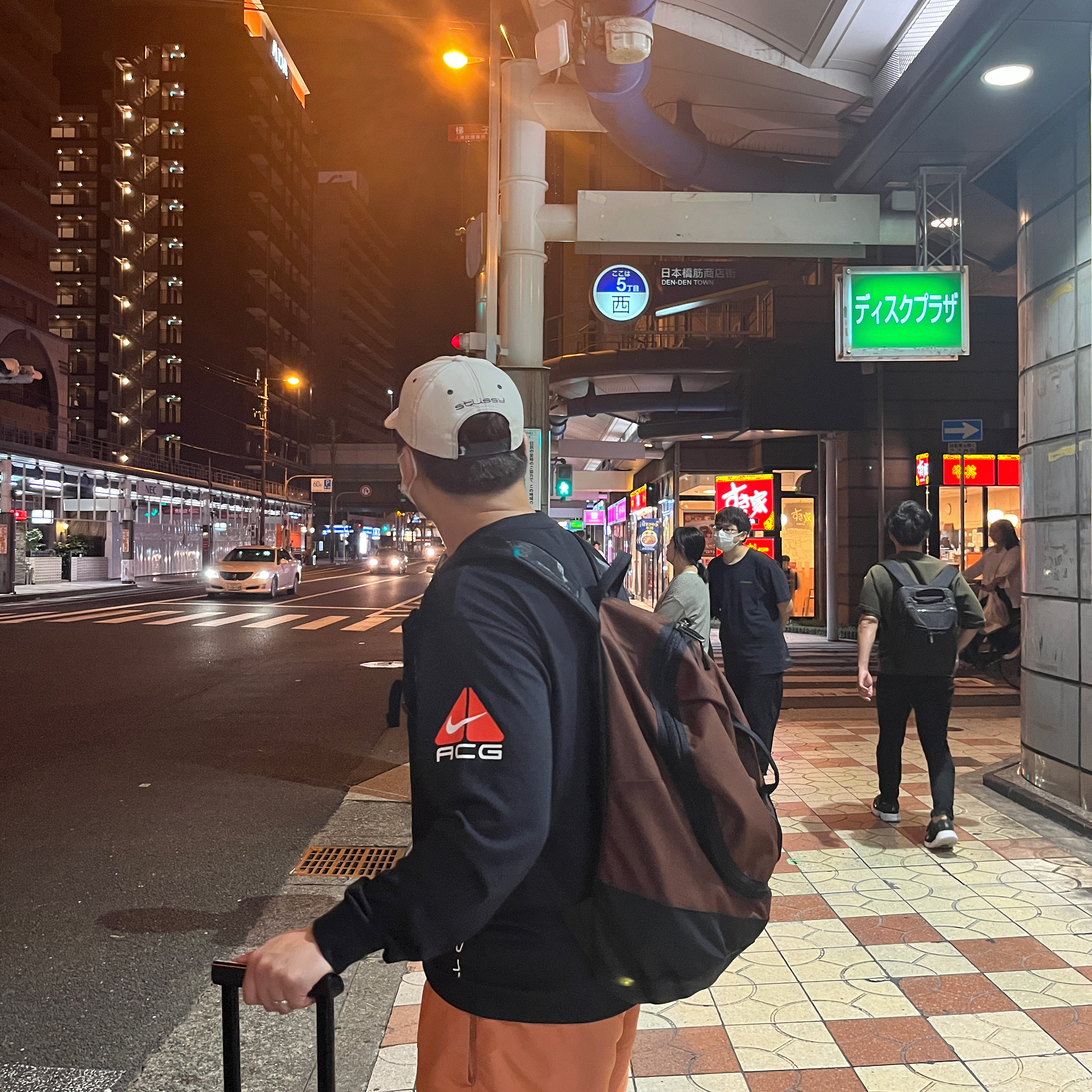 Nike NRG ACG SSNL Lungs Long Sleeve T-Shirt Black - US/EU, Supreme x The North Face Steep Tech Backpack Brown - 22FW 착용 스타일