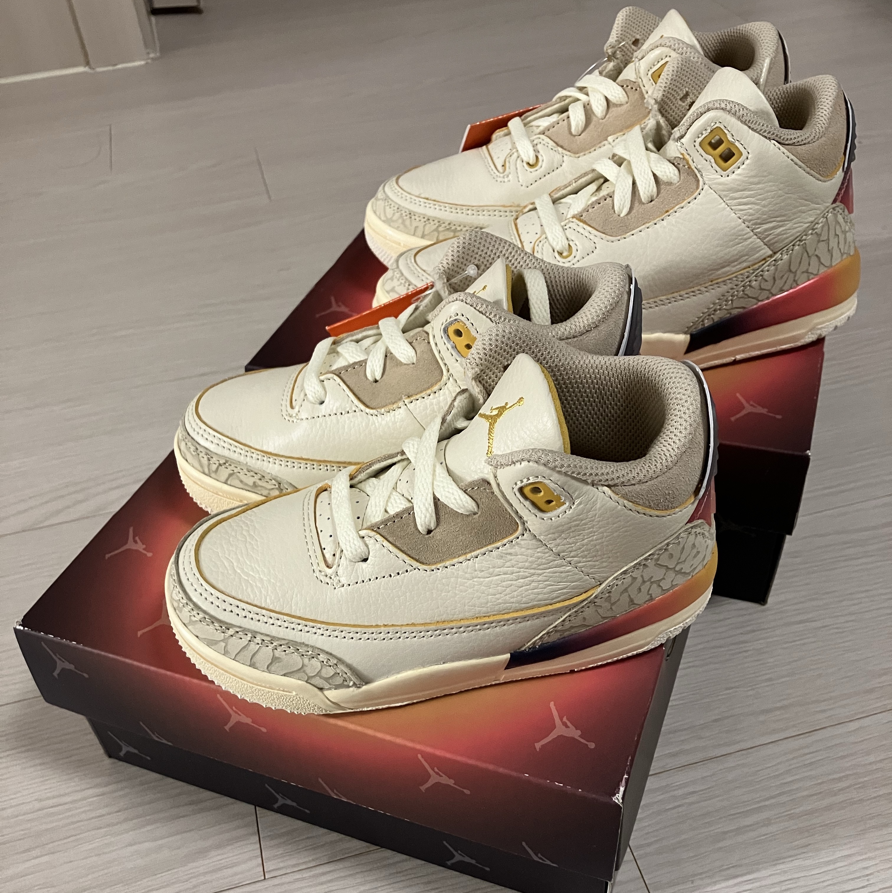 (PS) Jordan 3 x J Balvin Retro SP Sunset 착용 스타일