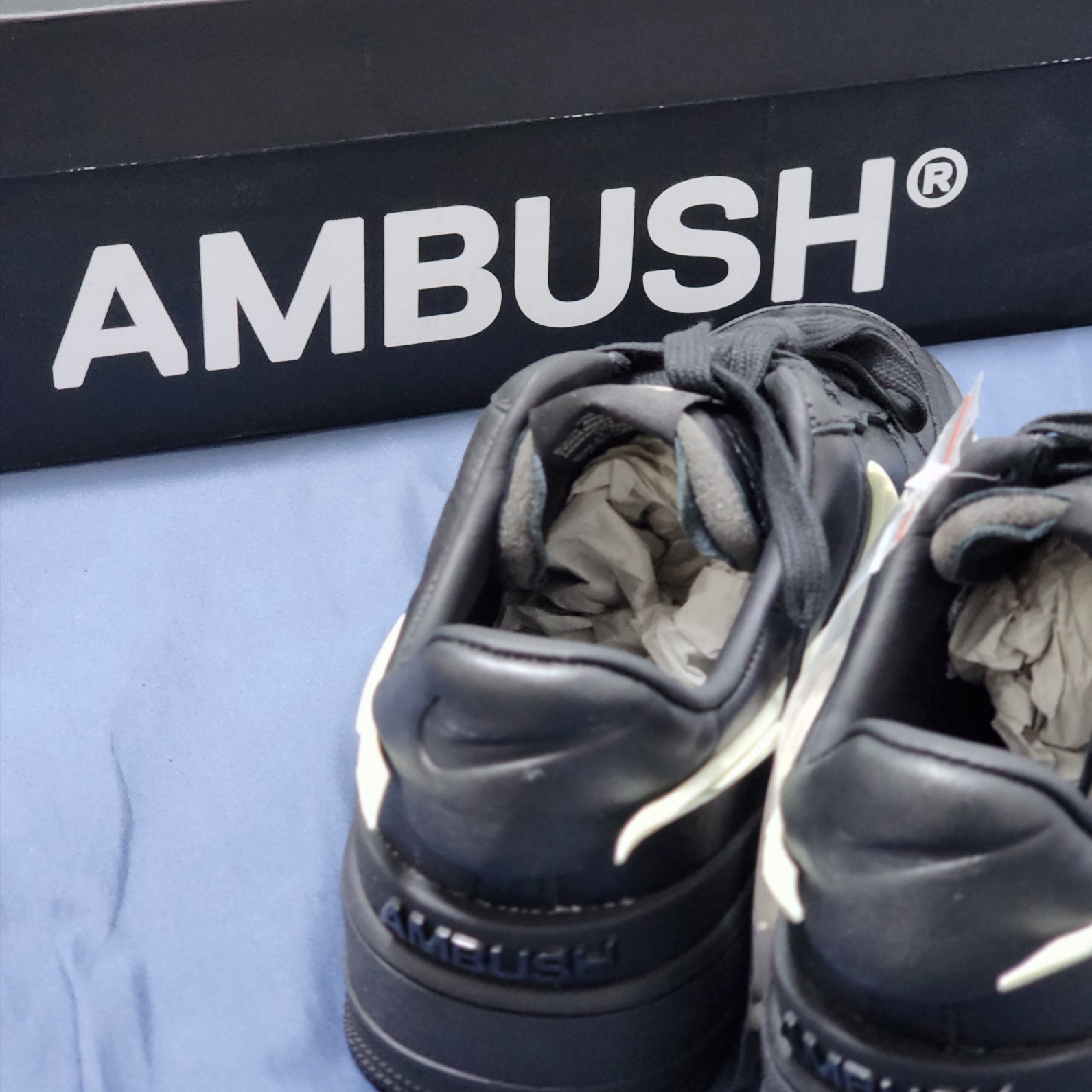 Nike x Ambush Air Force 1 Low SP Black 착용 스타일