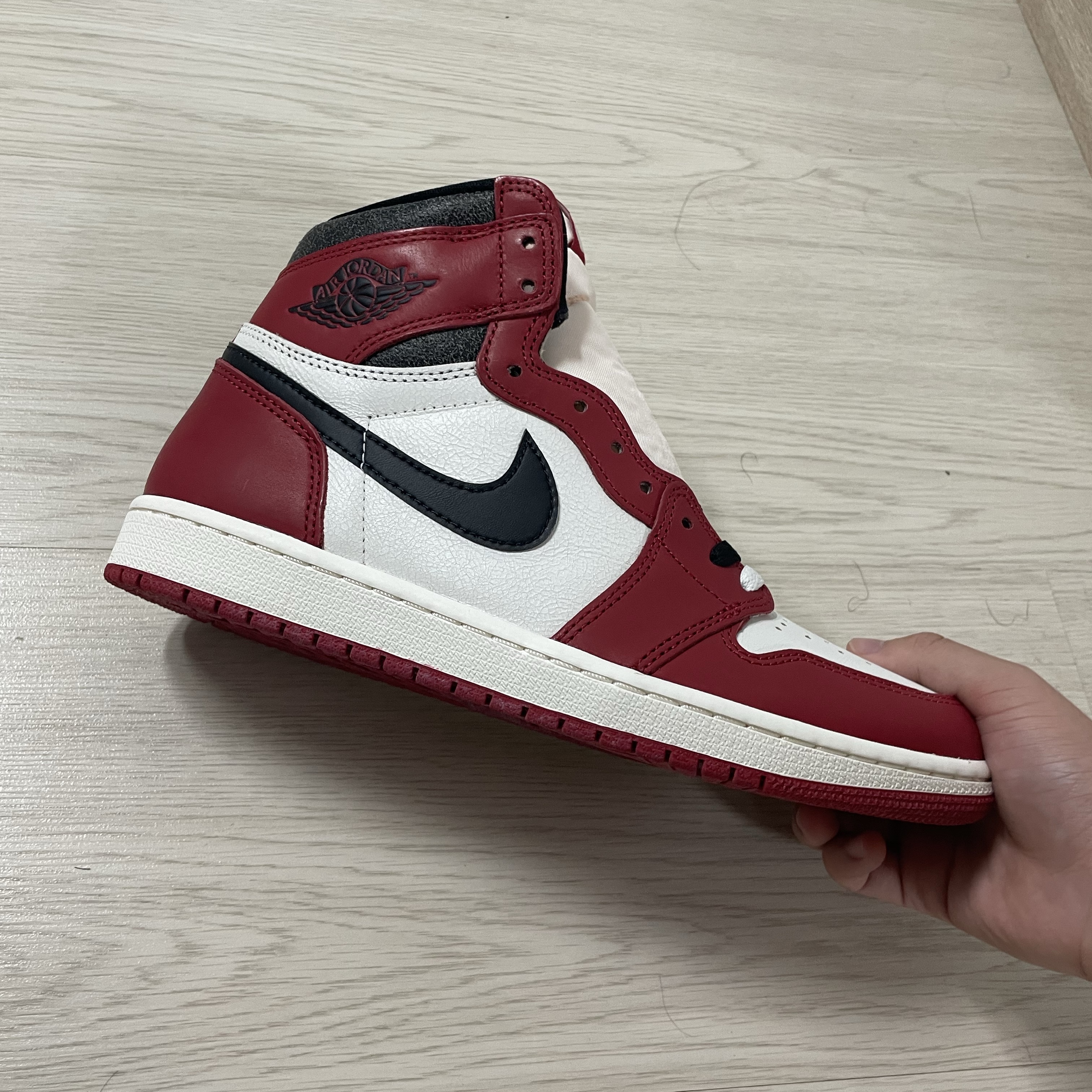 Jordan 1 Retro High OG Chicago 2022, Jordan 1 High 85 Black White 착용 스타일 - 2