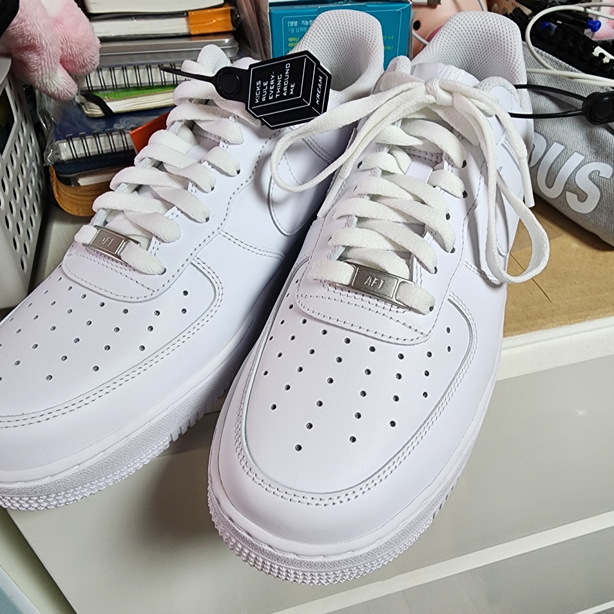 Nike Air Force 1 '07 Low White 착용 스타일