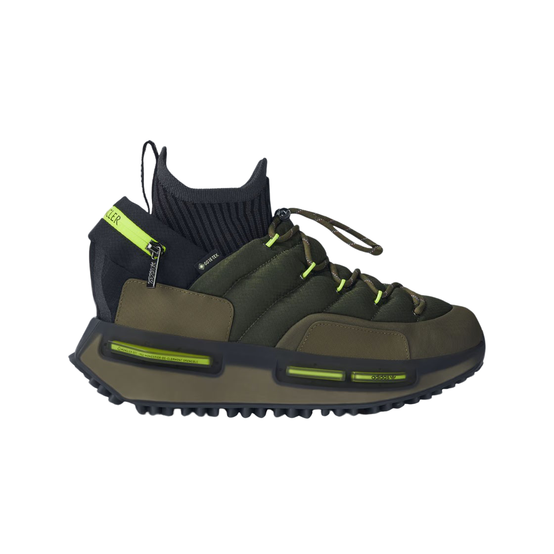 아디다스 x 몽클레르 NMD 러너 올리브 스트라타(Adidas x Moncler NMD Runner Olive Strata) - 1