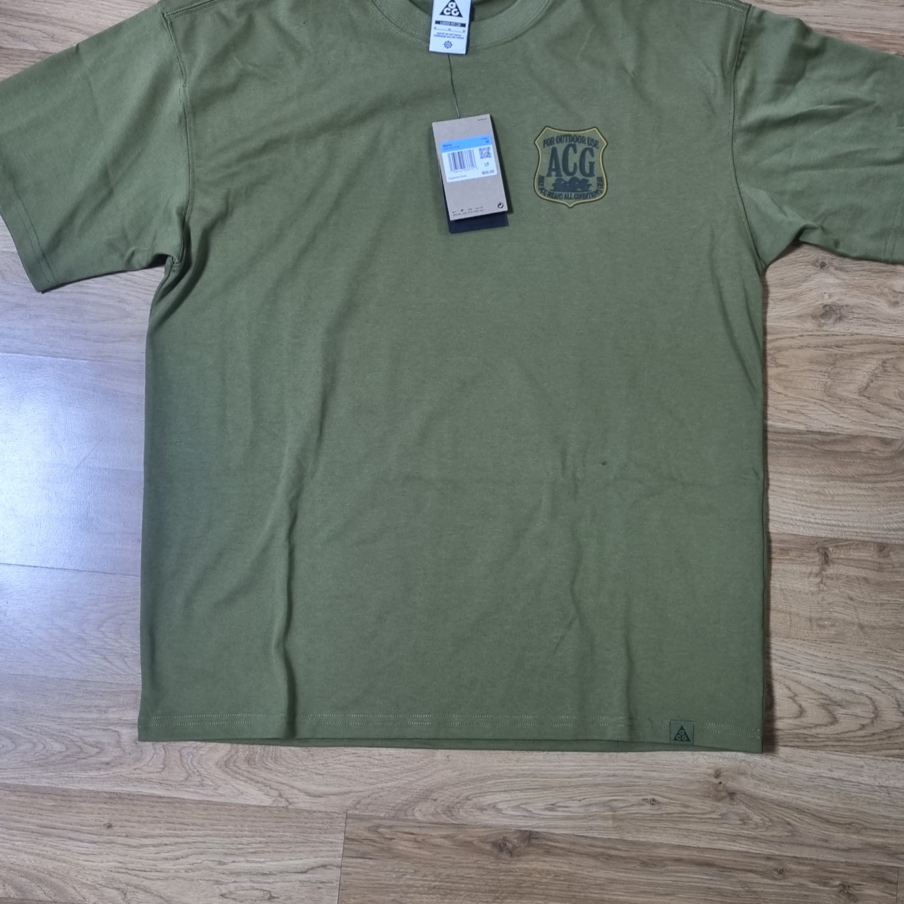 Nike NRG ACG Outdoor T-shirt Pilgrim - US/EU 착용 스타일 - 3