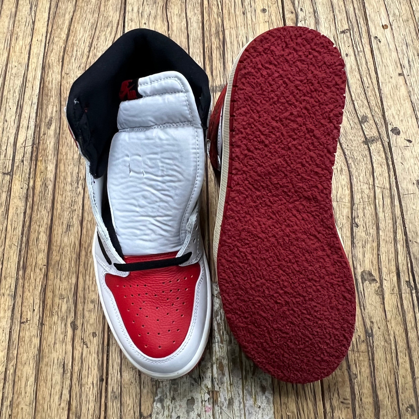 Jordan 1 Retro High OG Heritage 착용 스타일 - 4