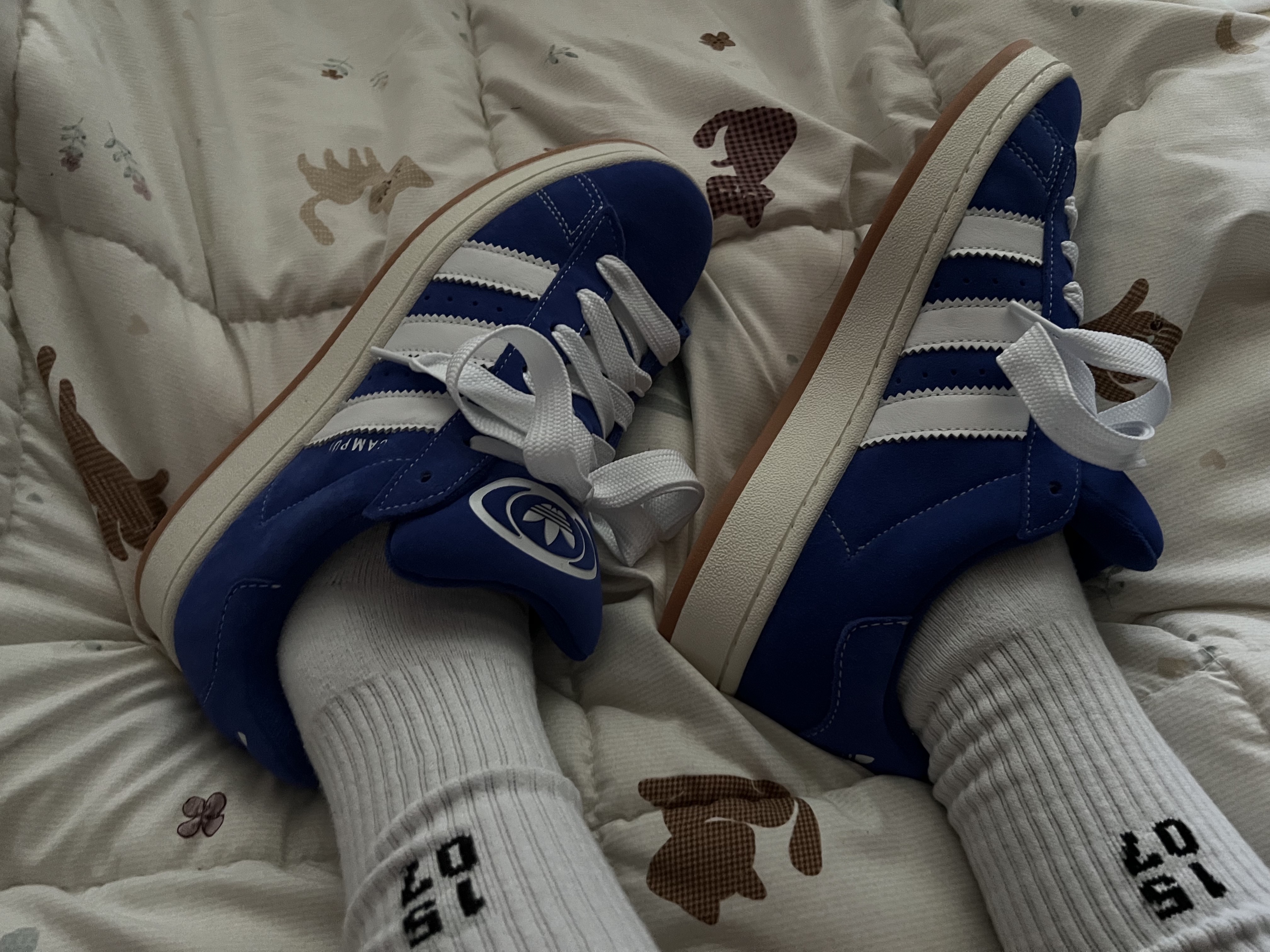 Adidas Campus 00s Semi Lucid Blue 착용 스타일