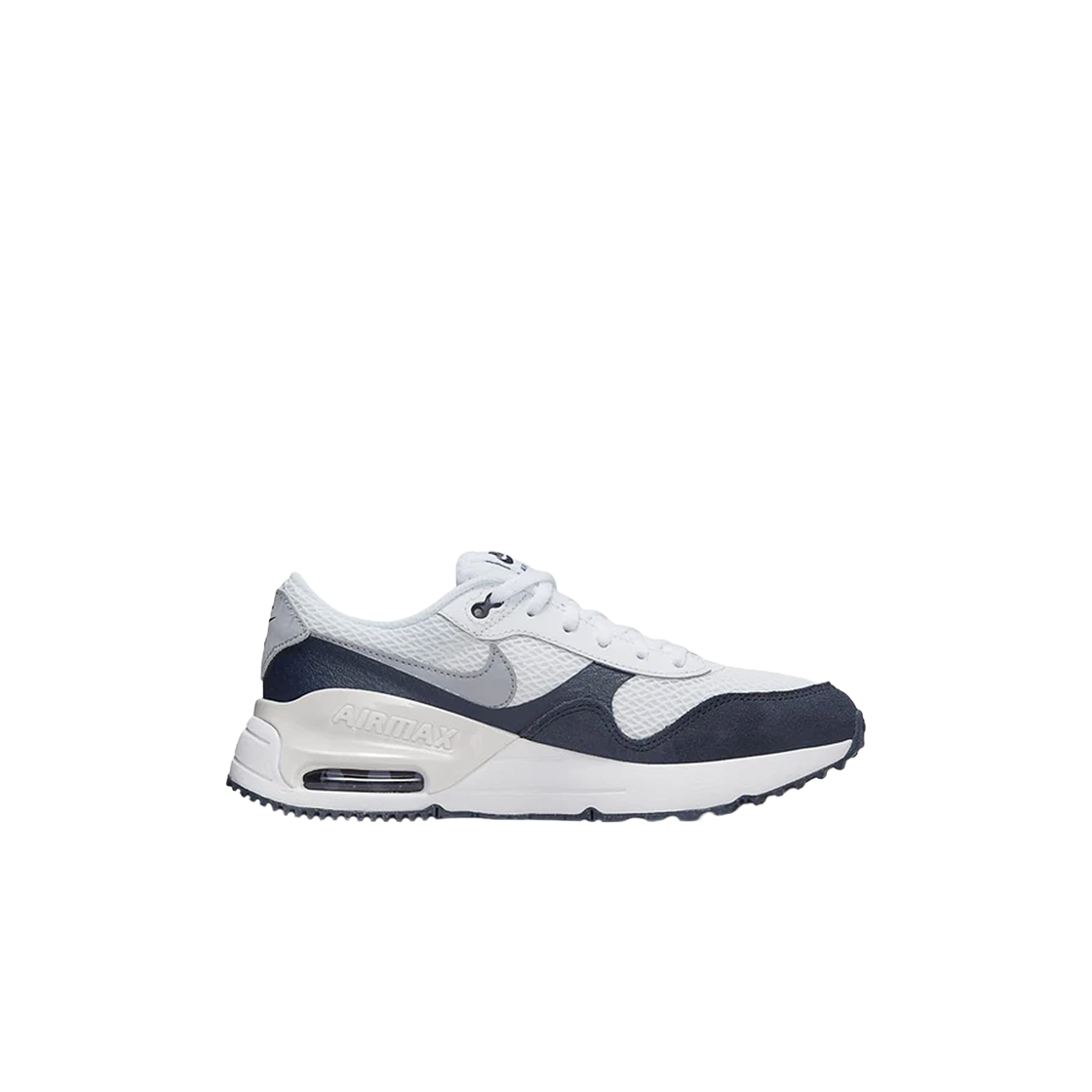 (GS) 나이키 에어맥스 시스템 화이트 울프 그레이((GS) Nike Air Max System White Wolf Grey) - 1