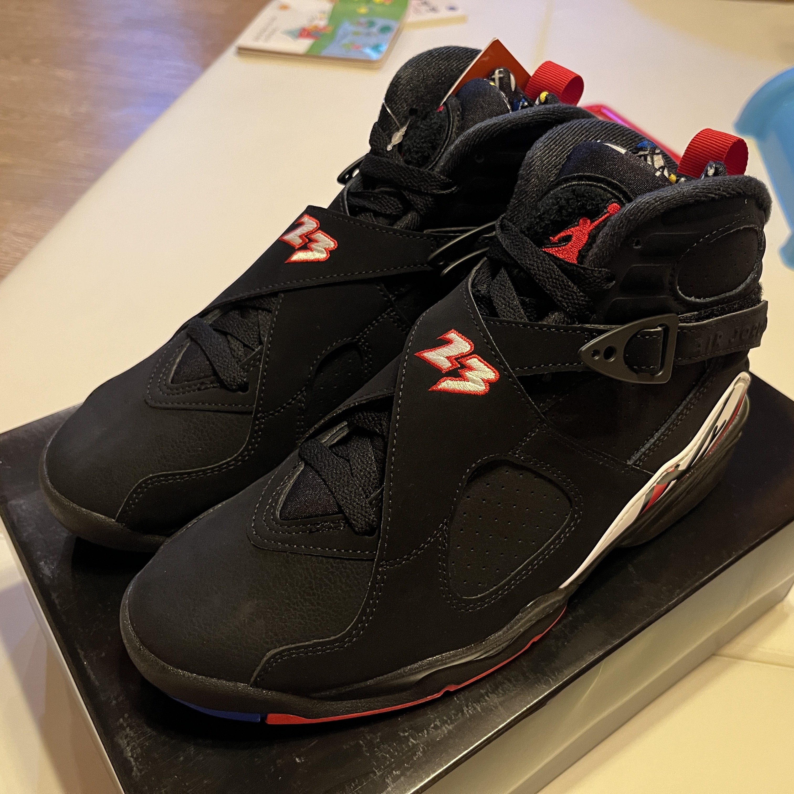 Jordan 8 Retro Playoffs 2023 착용 스타일