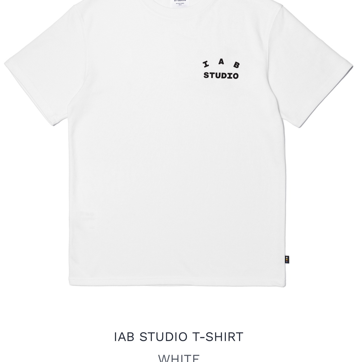 IAB Studio T-Shirt White - 23FW 착용 스타일