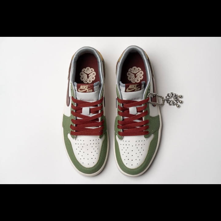 Jordan 1 Retro Low OG Chinese New Year 착용 스타일 - 4